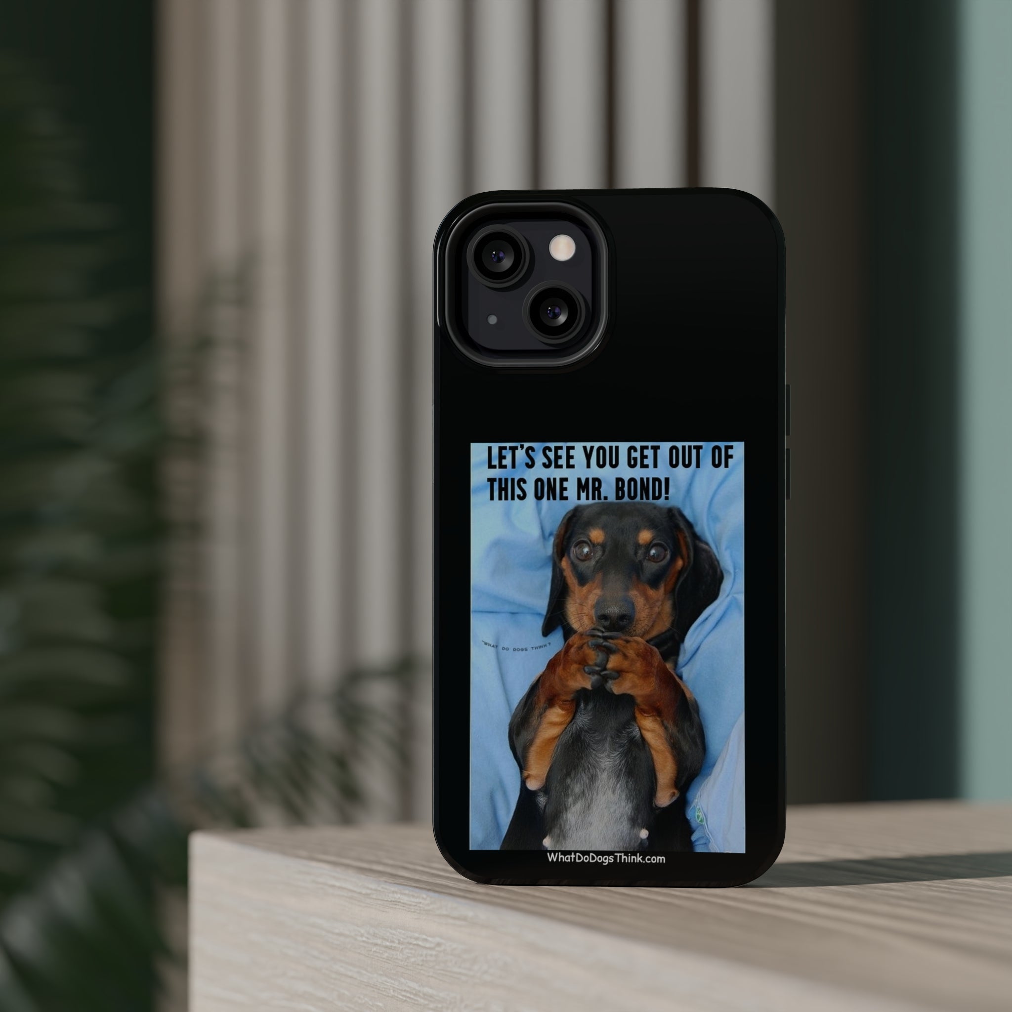 Mr. Bond Black MagSafe Tough Cases