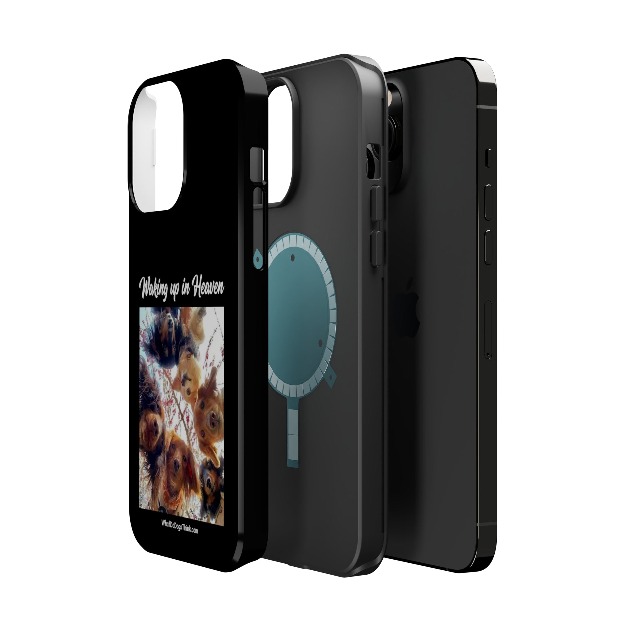 Waking Up In Heaven Black MagSafe Tough Cases