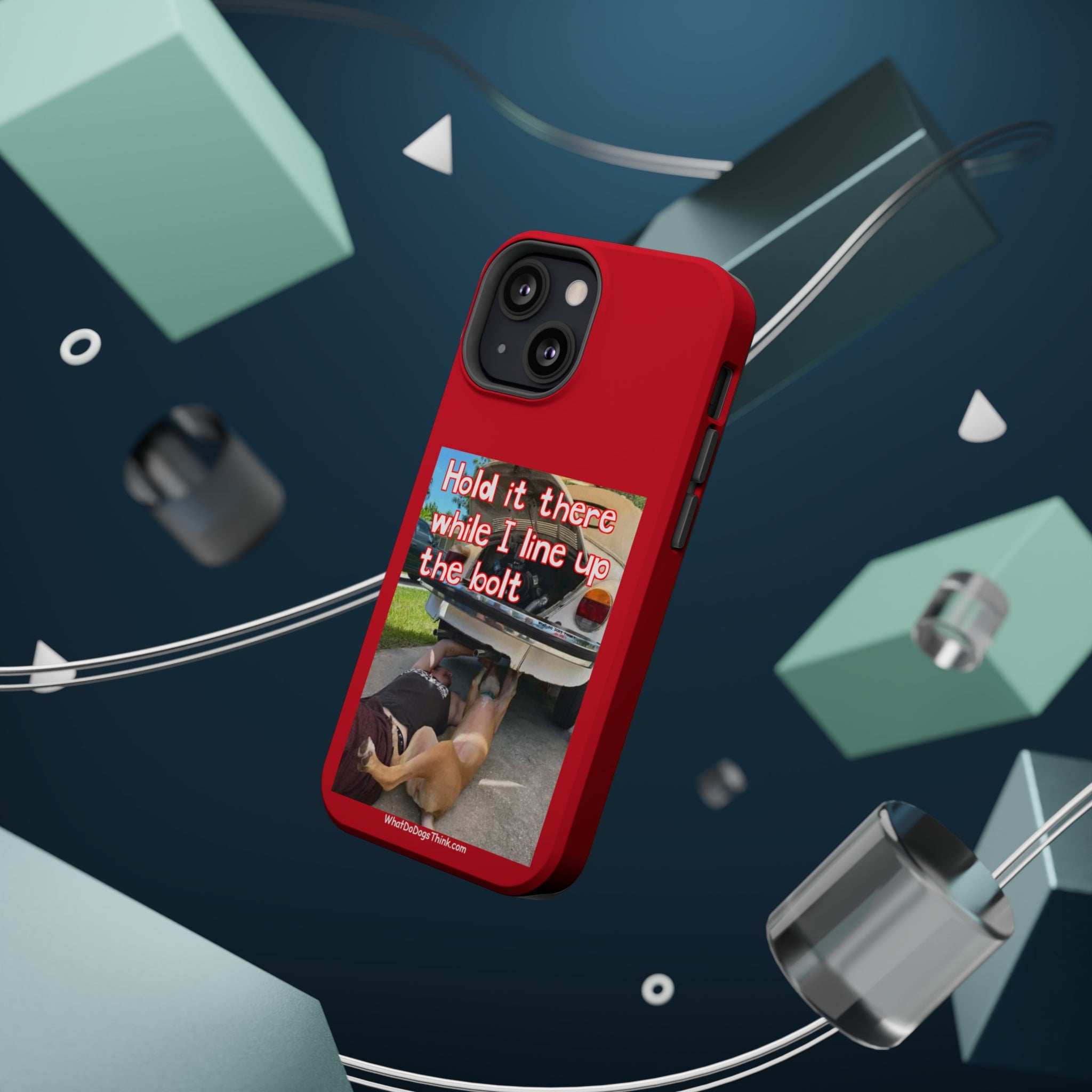 Hold It Red MagSafe Tough Cases