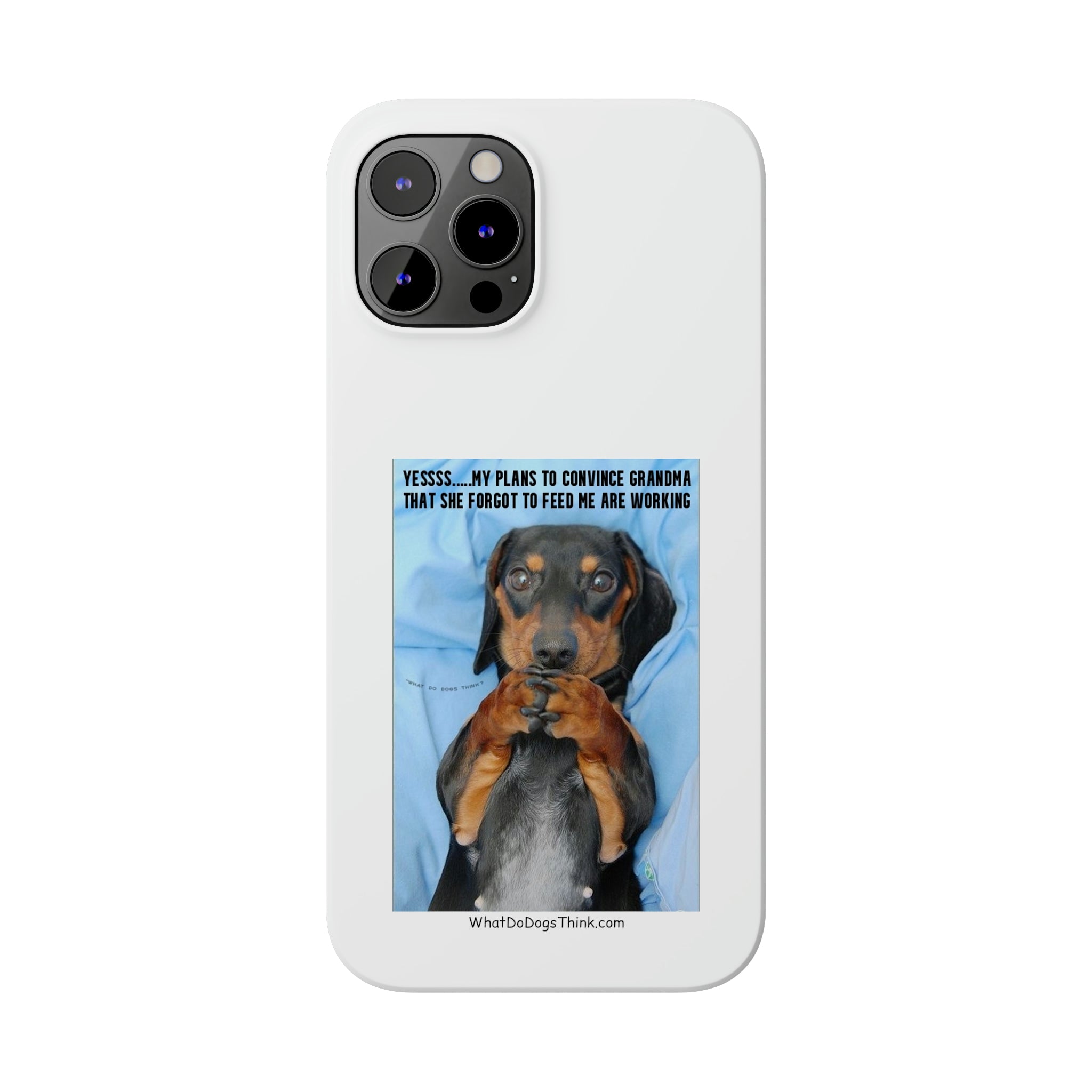 Grandma White Slim Phone Cases