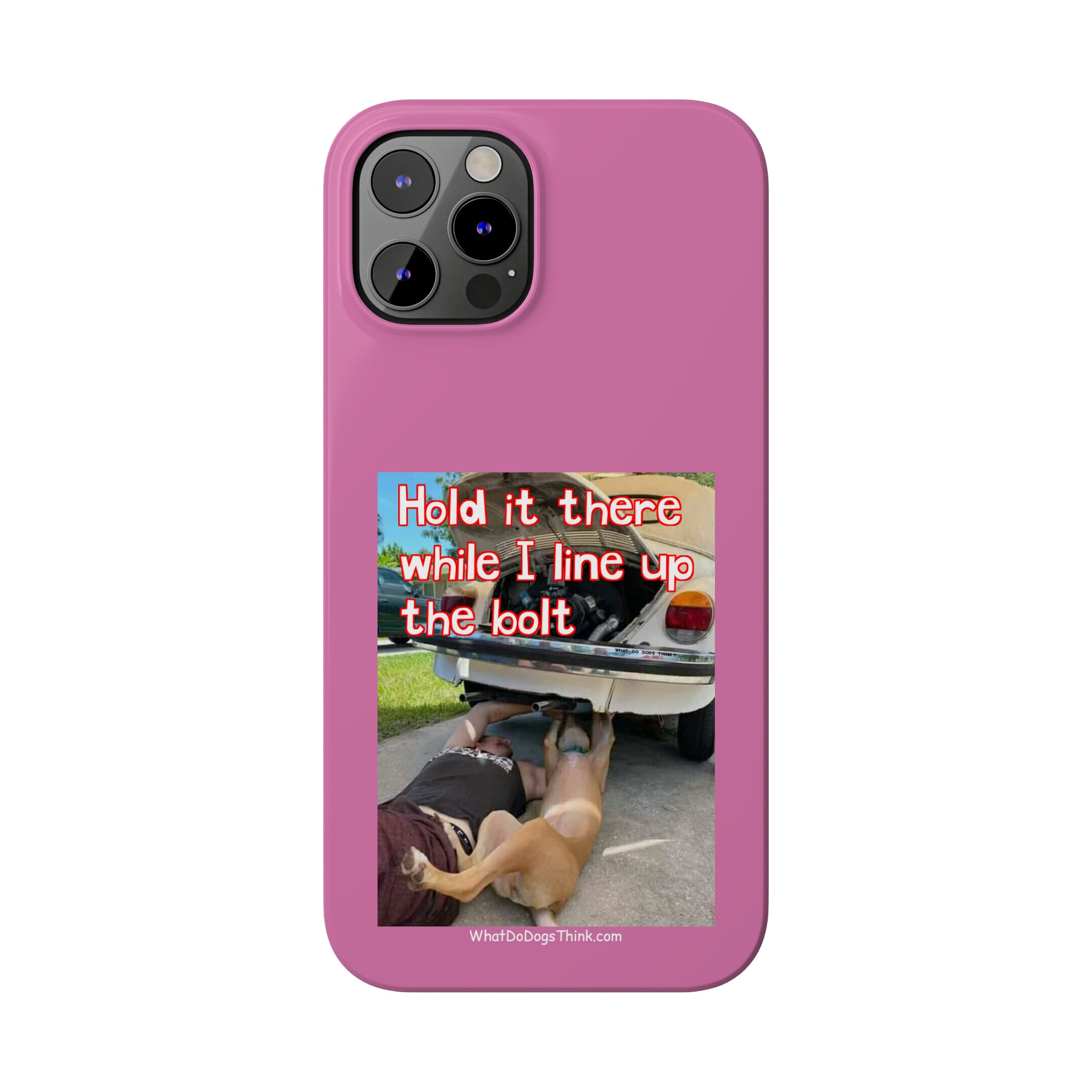Hold It Pink Slim Phone Cases