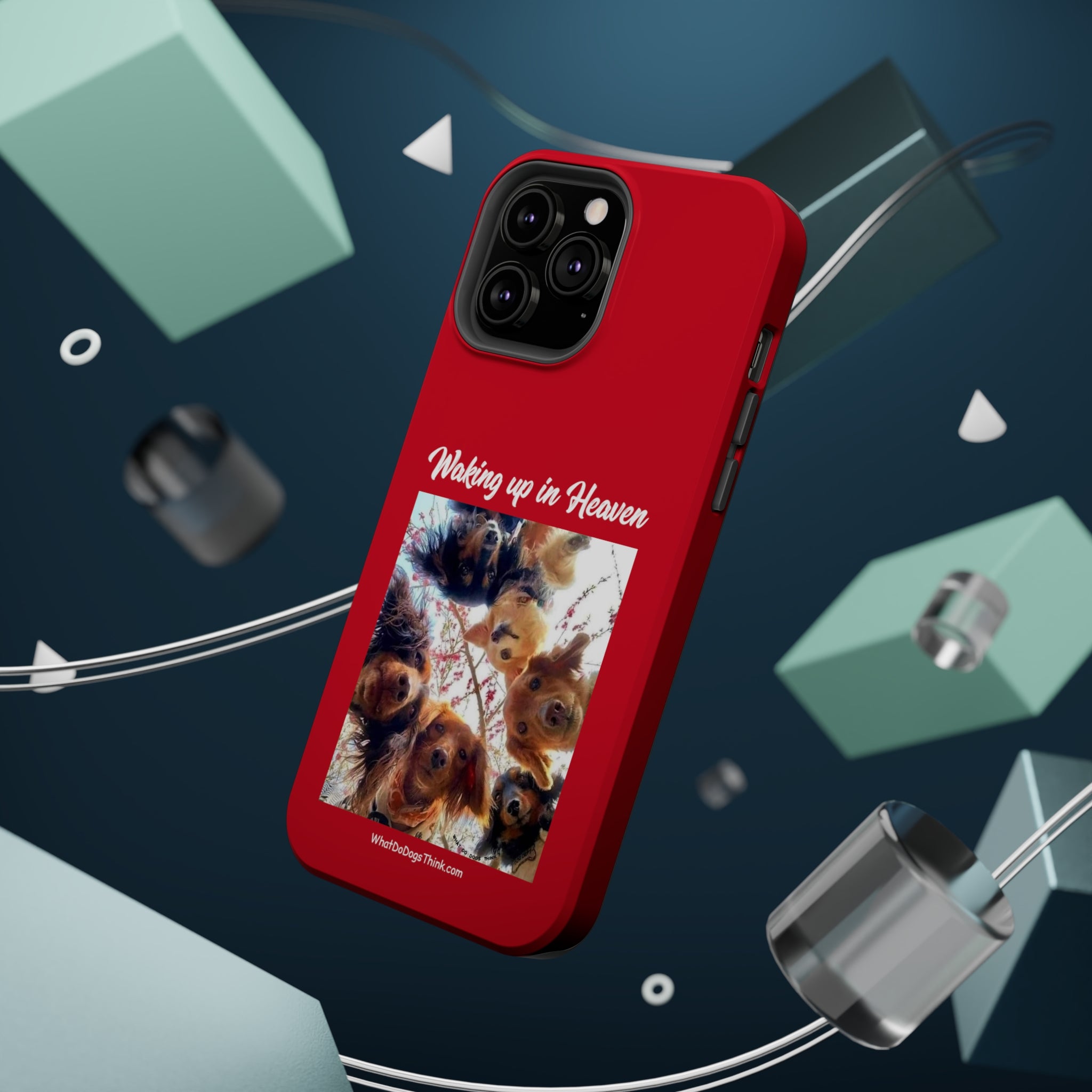 Waking Up In Heaven Red MagSafe Tough Cases