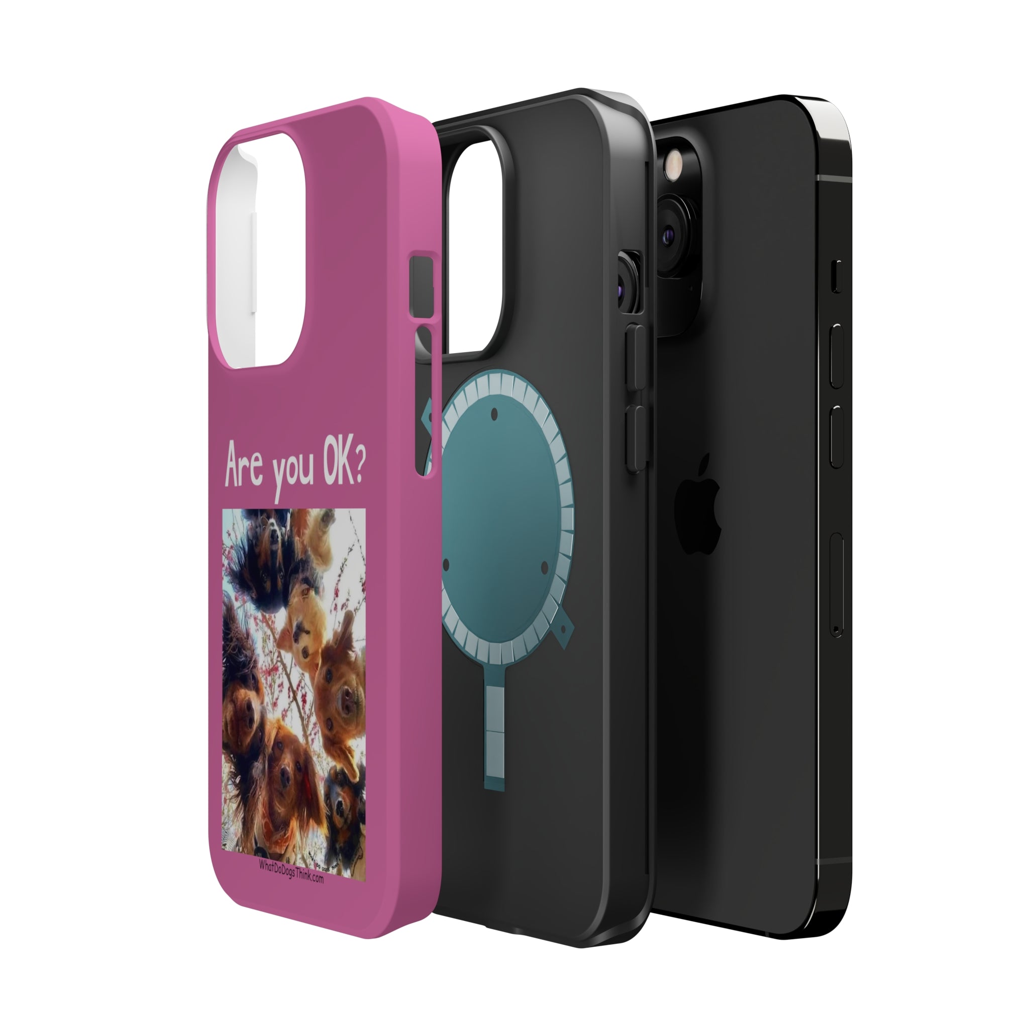 Are you OK? Pink Mag Safe Tough Cases