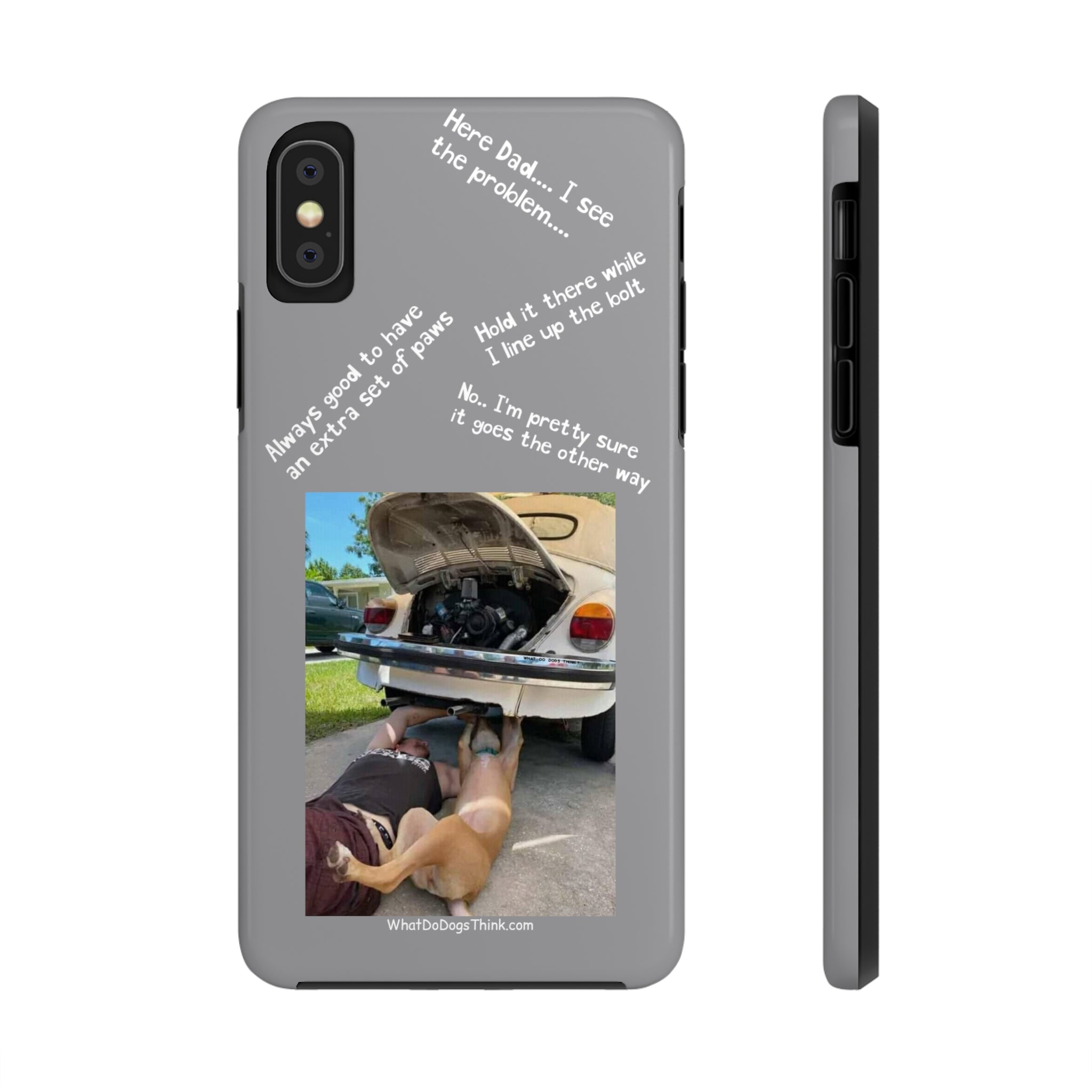 Bug Helper Compilation Grey Tough Phone Cases