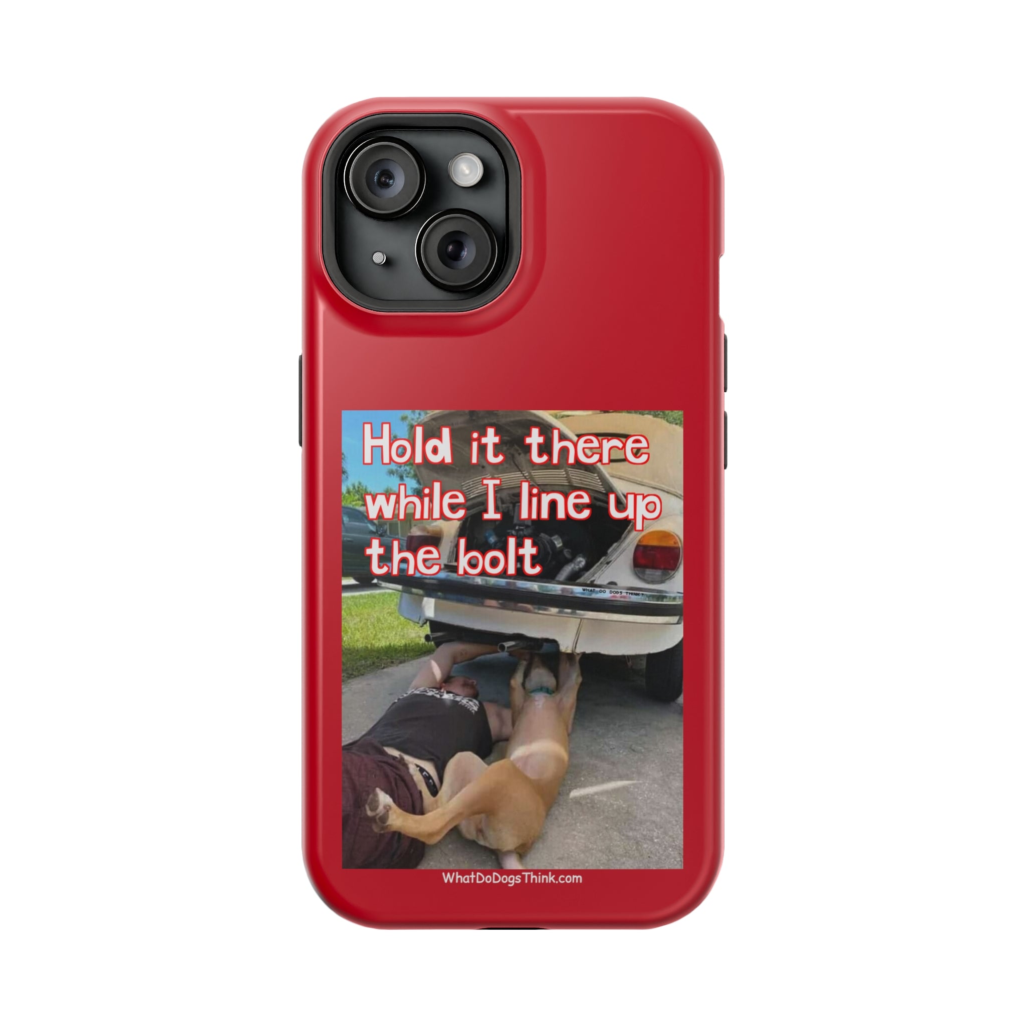 Hold It Red MagSafe Tough Cases