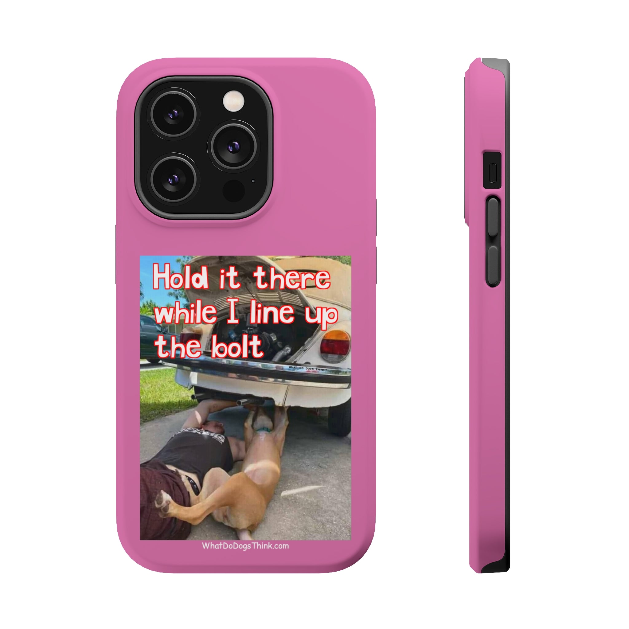 Hold It Pink MagSafe Tough Cases