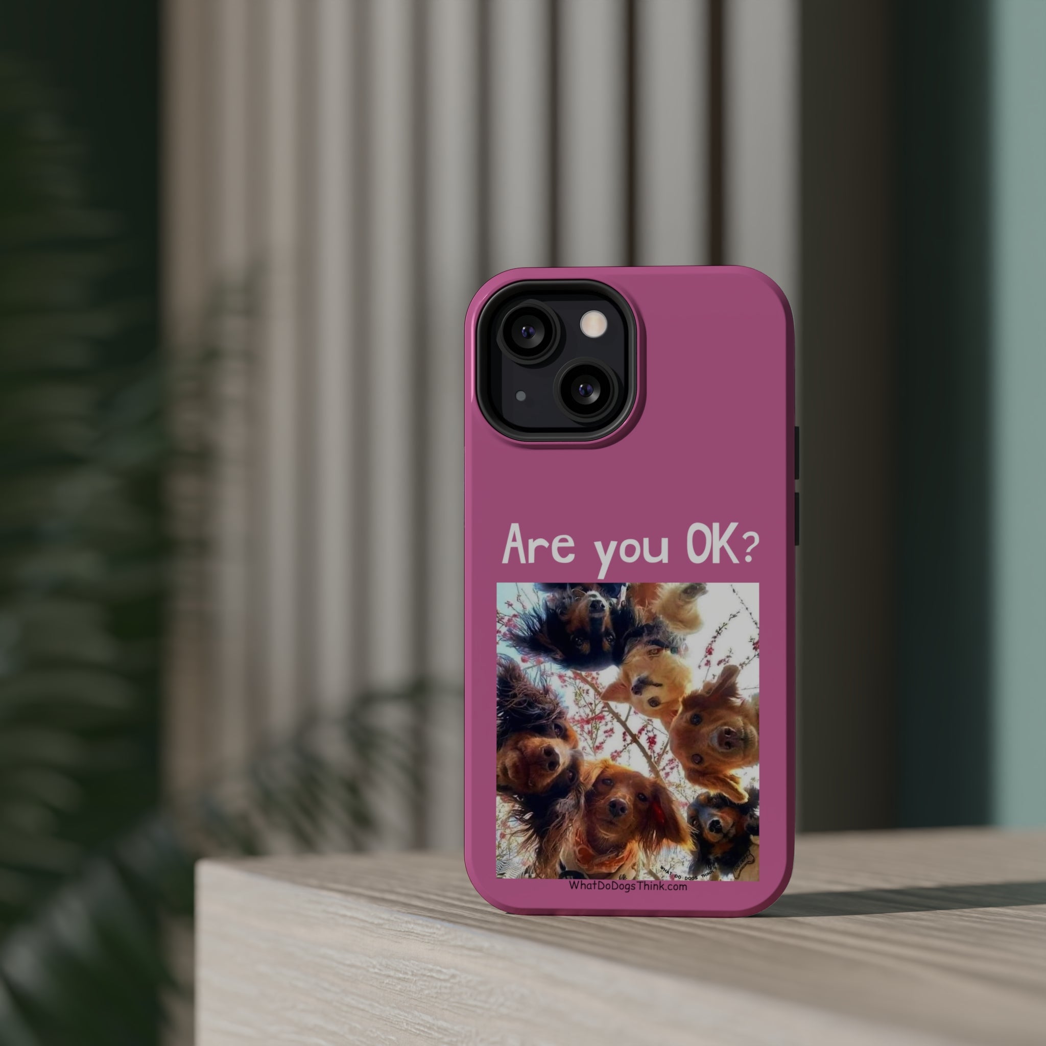 Are you OK? Pink Mag Safe Tough Cases