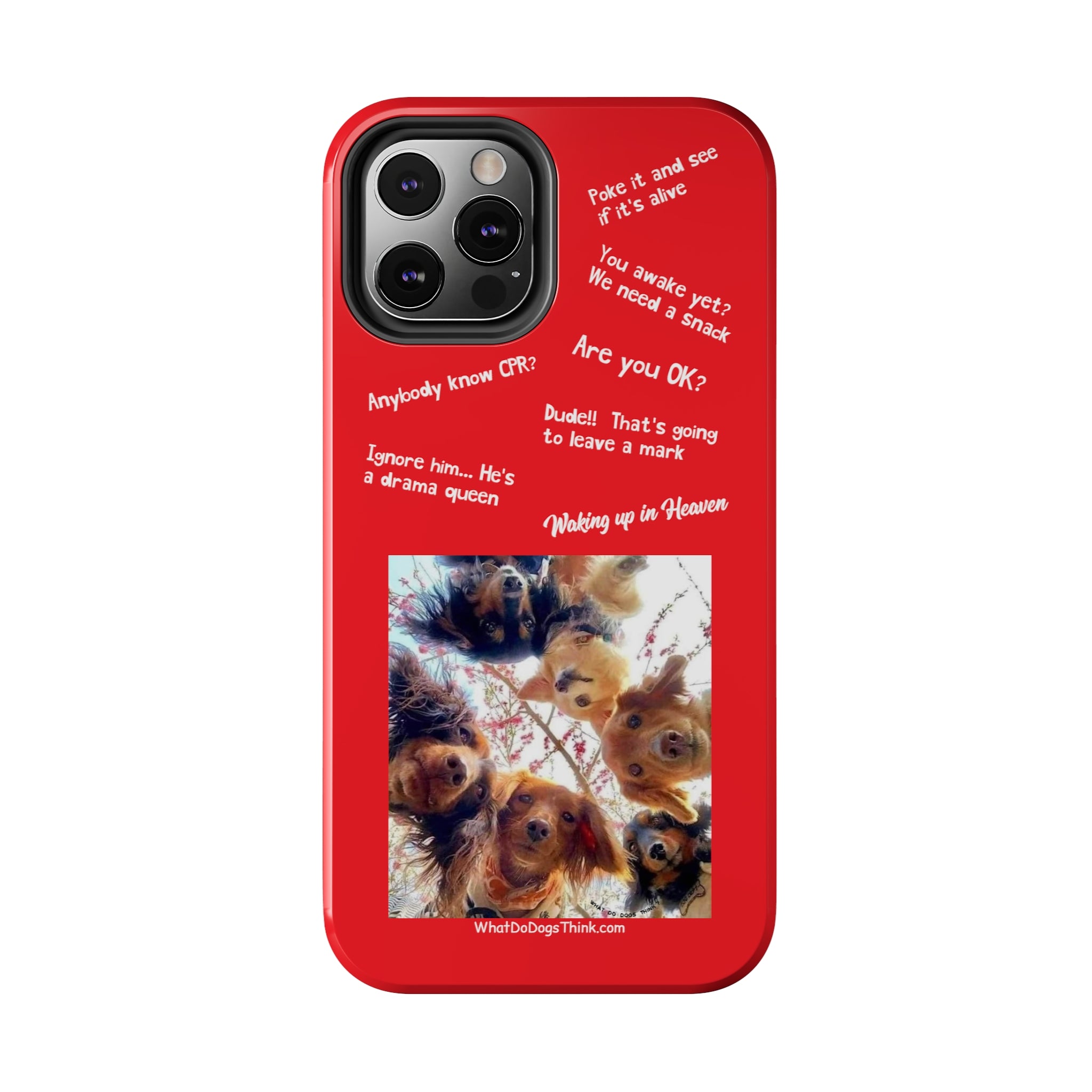 Are you OK? Compilation Red Tough Phone Cases