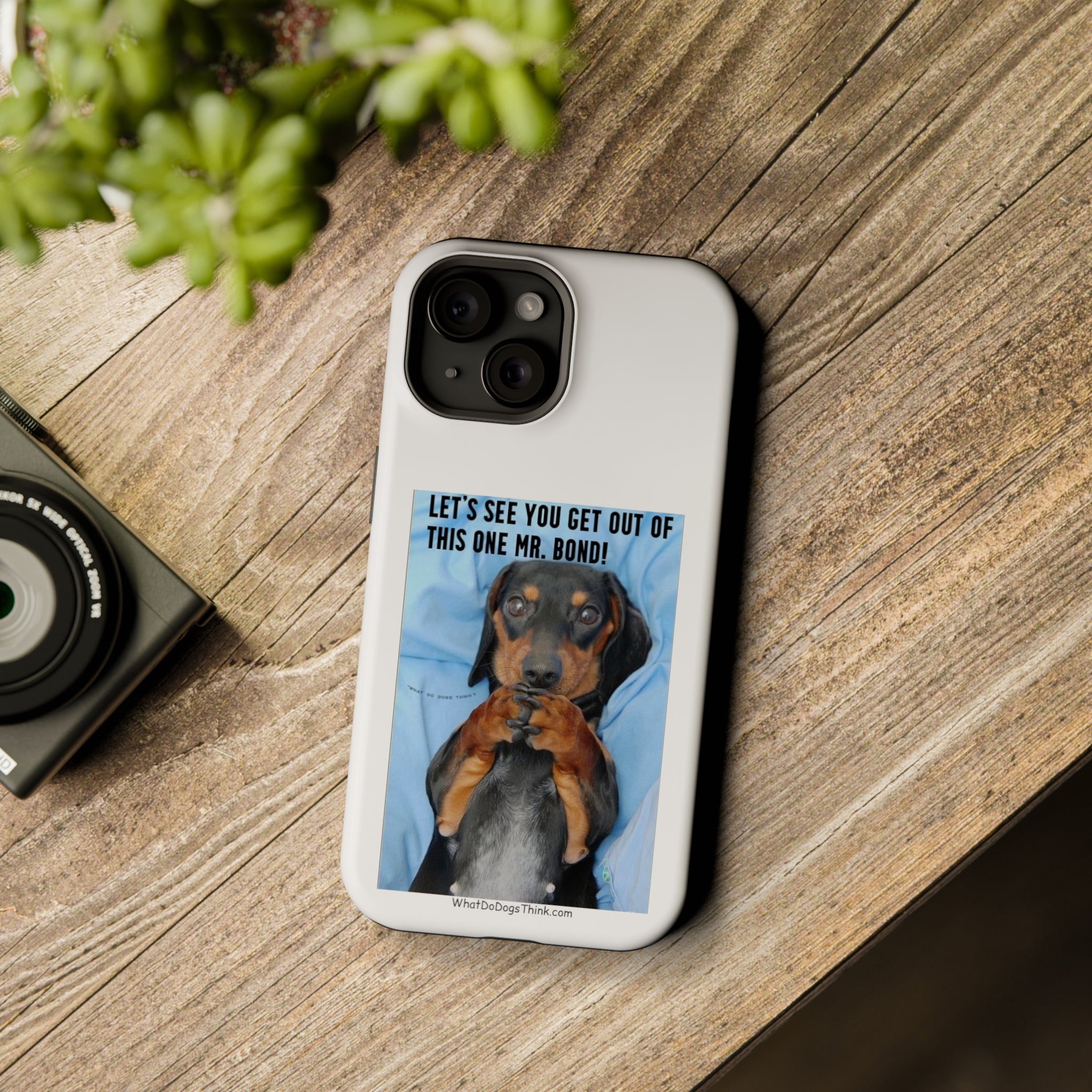 Mr. Bond White MagSafe Tough Cases