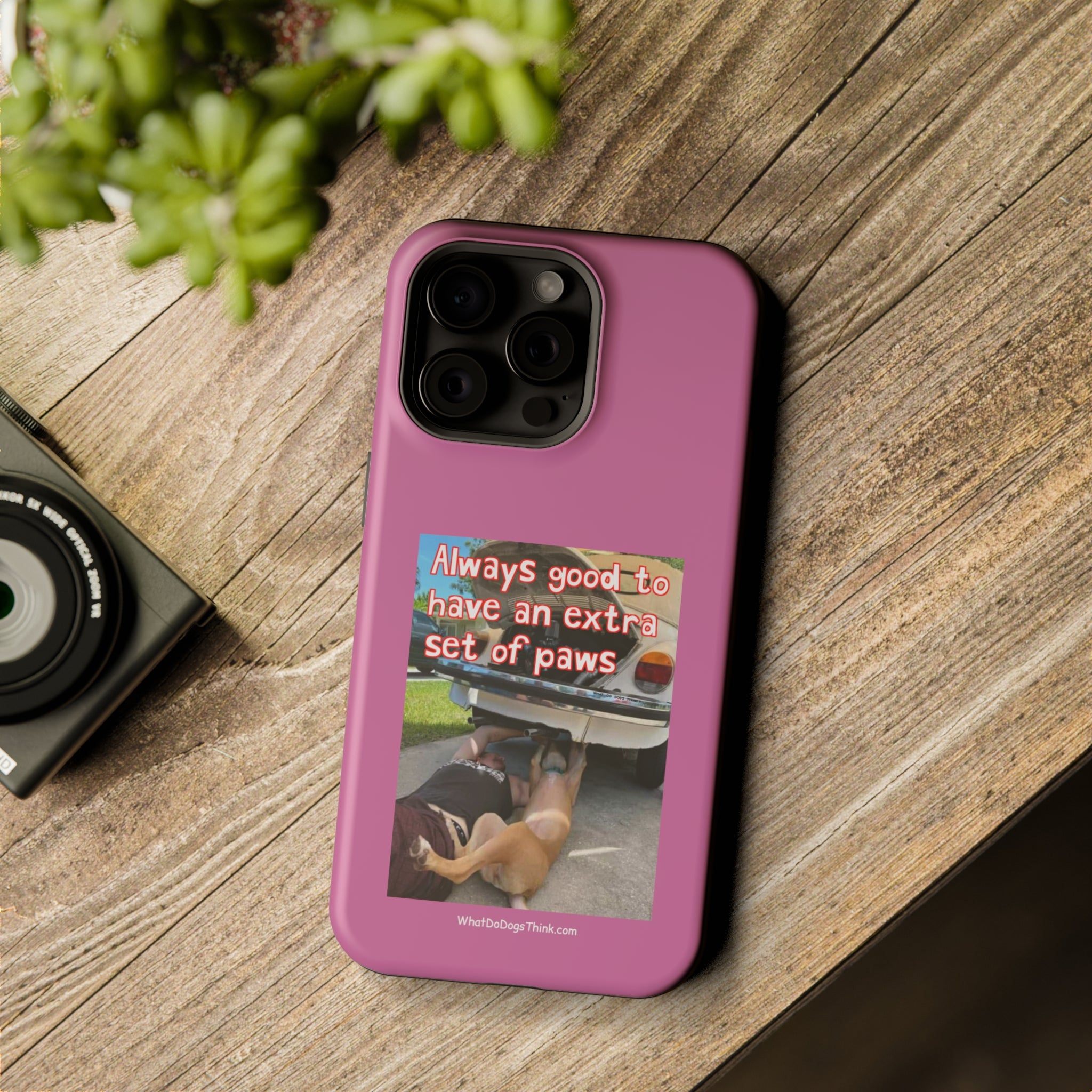 Extra Paw Pink MagSafe Tough Cases