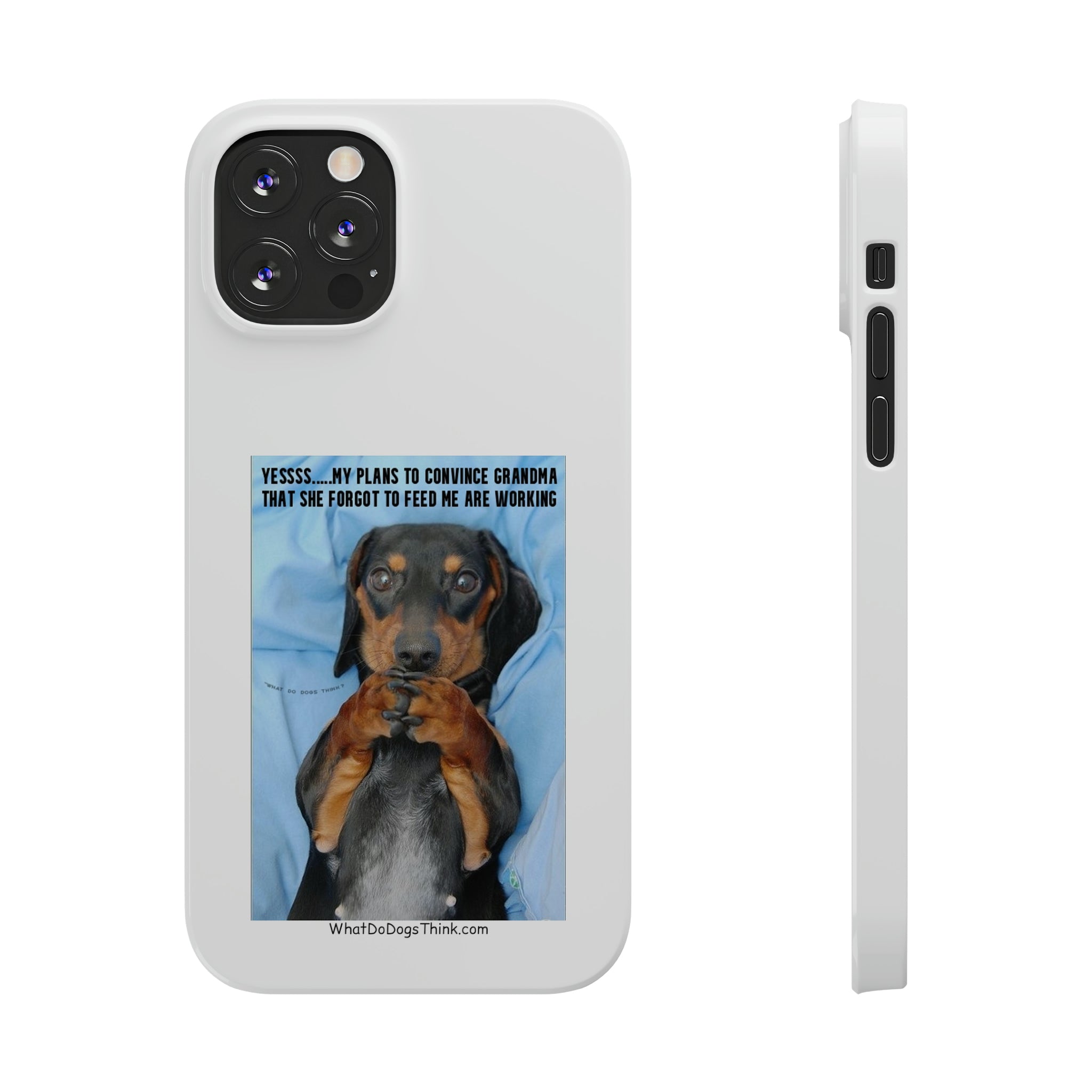 Grandma White Slim Phone Cases