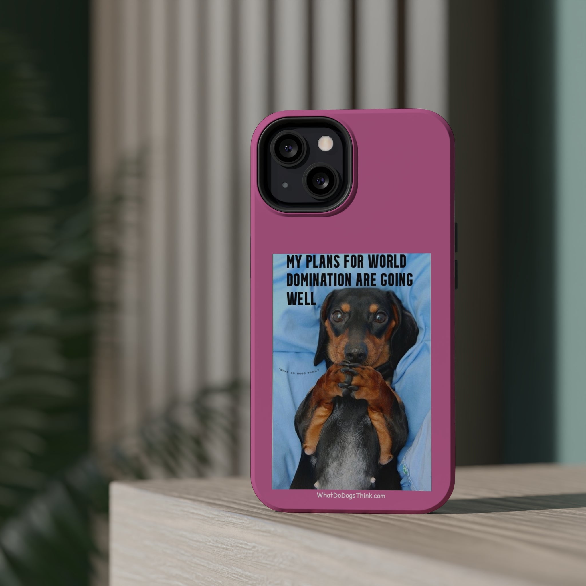 World Domination Pink MagSafe Tough Cases