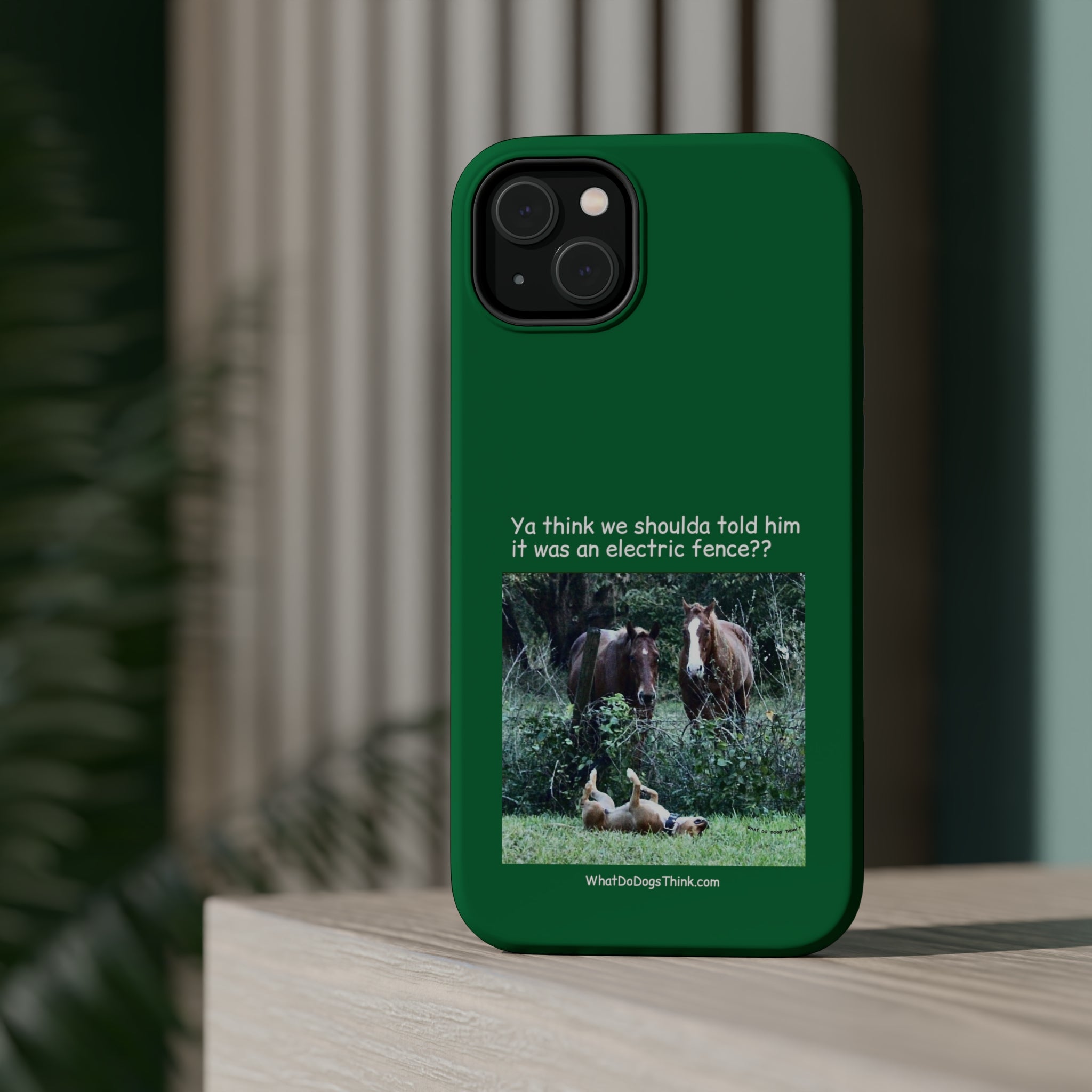 Electric Fence Green MagSafe Tough Cases