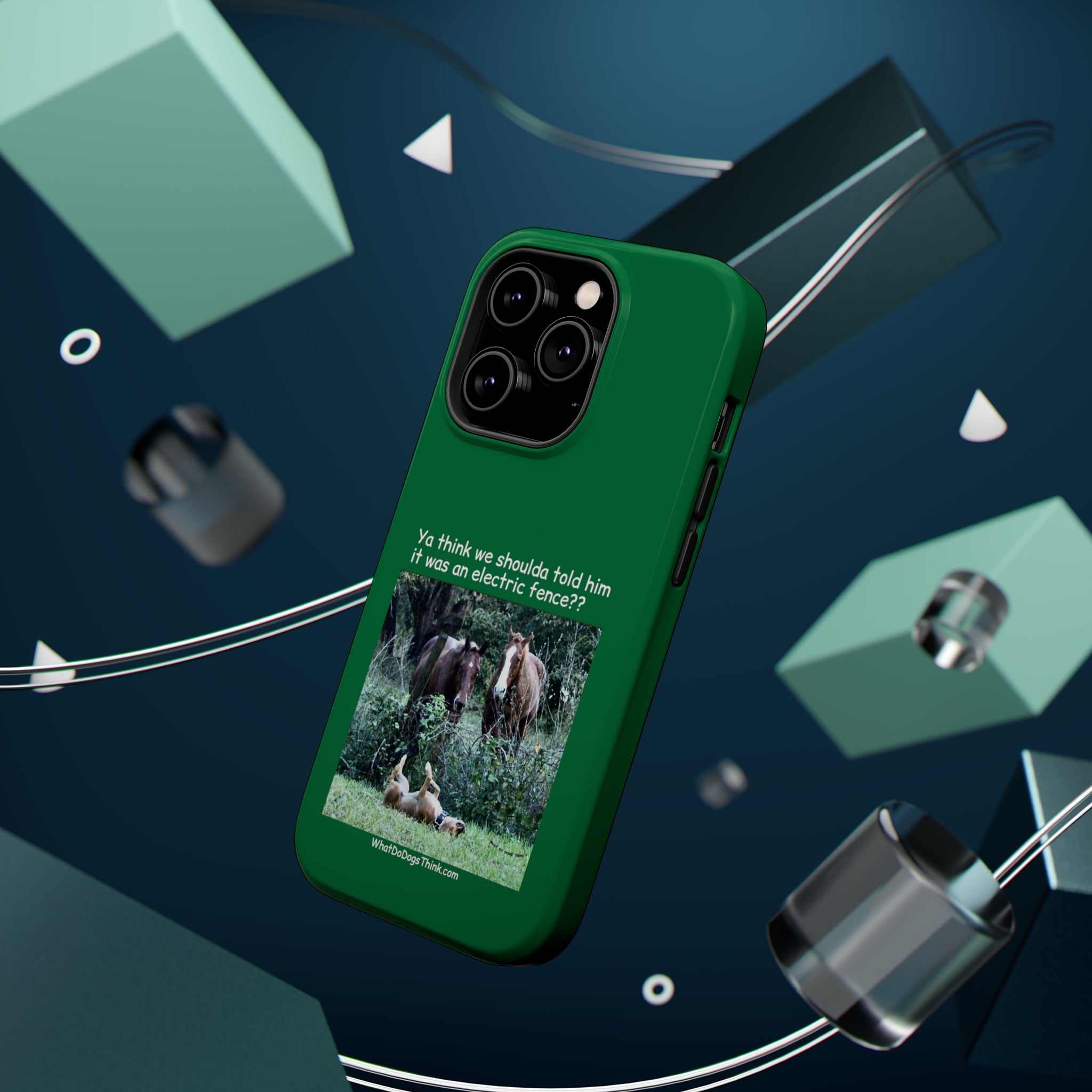 Electric Fence Green MagSafe Tough Cases