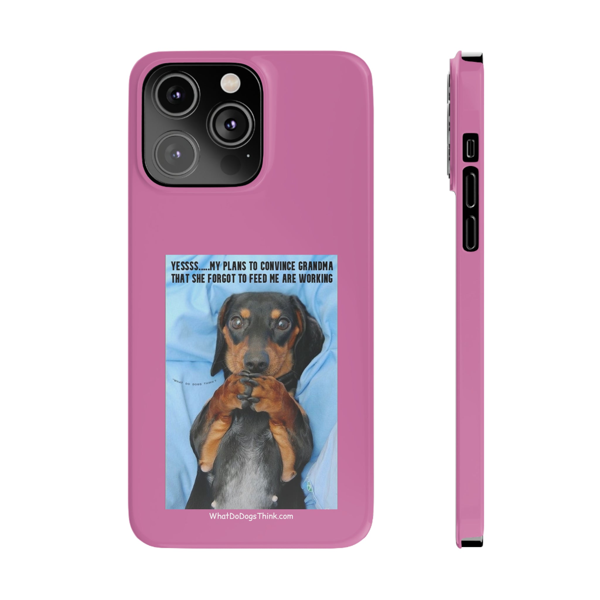 Grandma Pink Slim Phone Cases