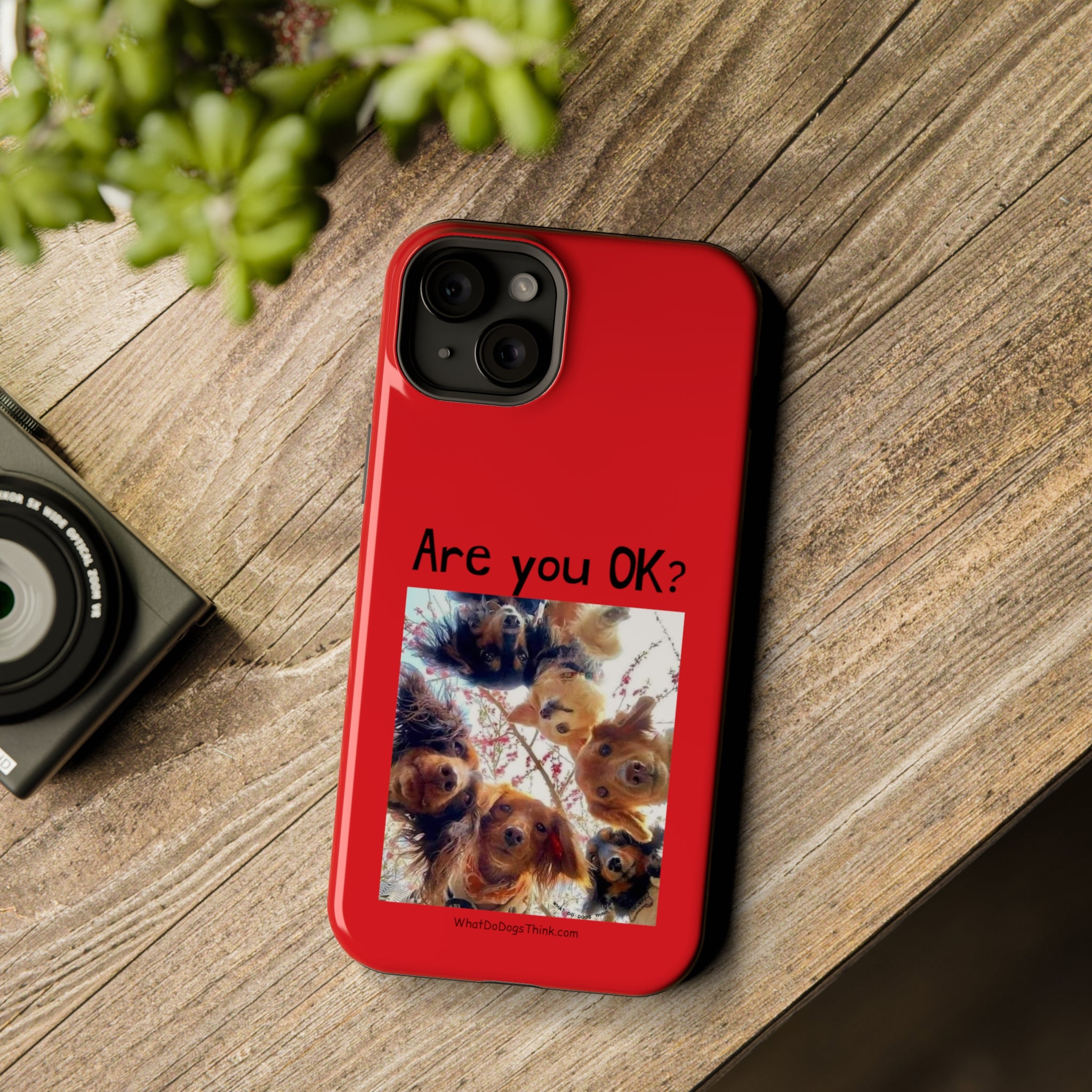 Are you OK? Red MagSafe Tough Cases