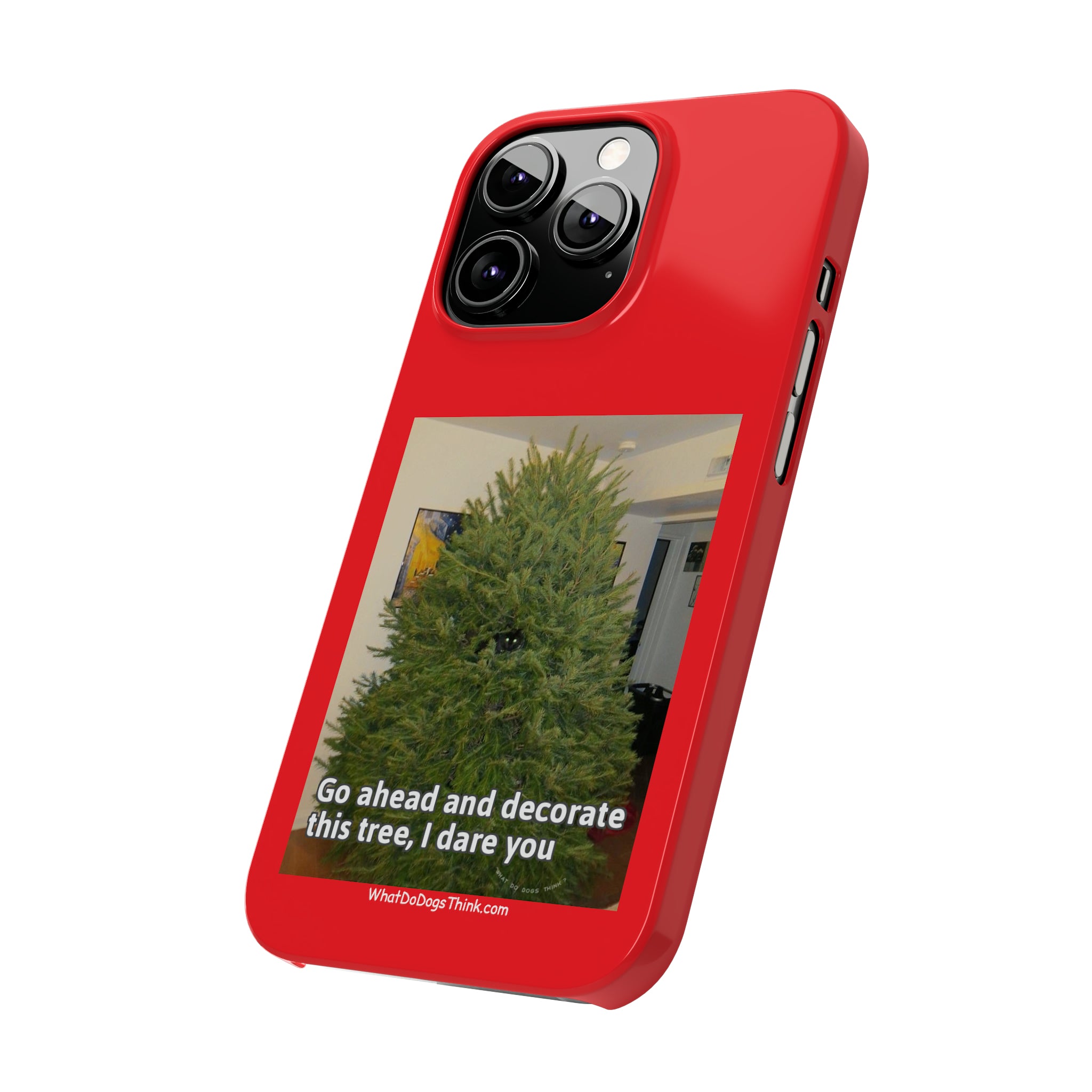 I Dare You Red Slim Phone Case
