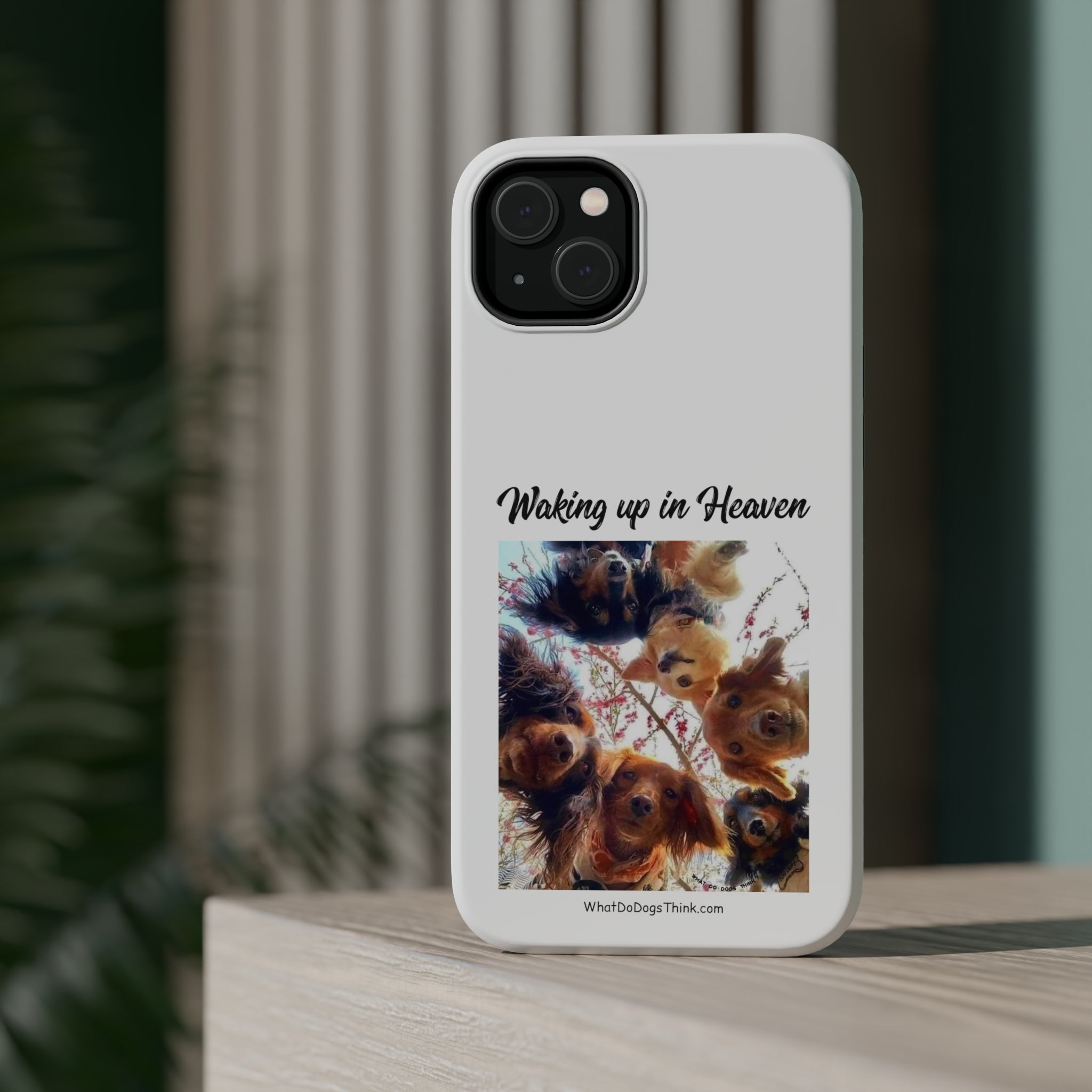 Waking Up In Heaven White MagSafe Tough Cases