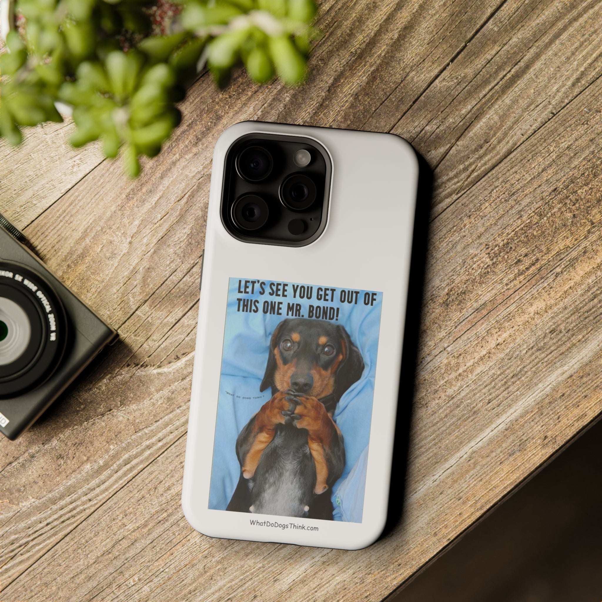 Mr. Bond White MagSafe Tough Cases