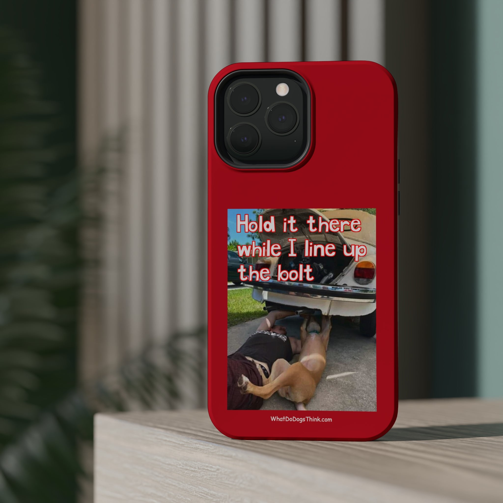 Hold It Red MagSafe Tough Cases