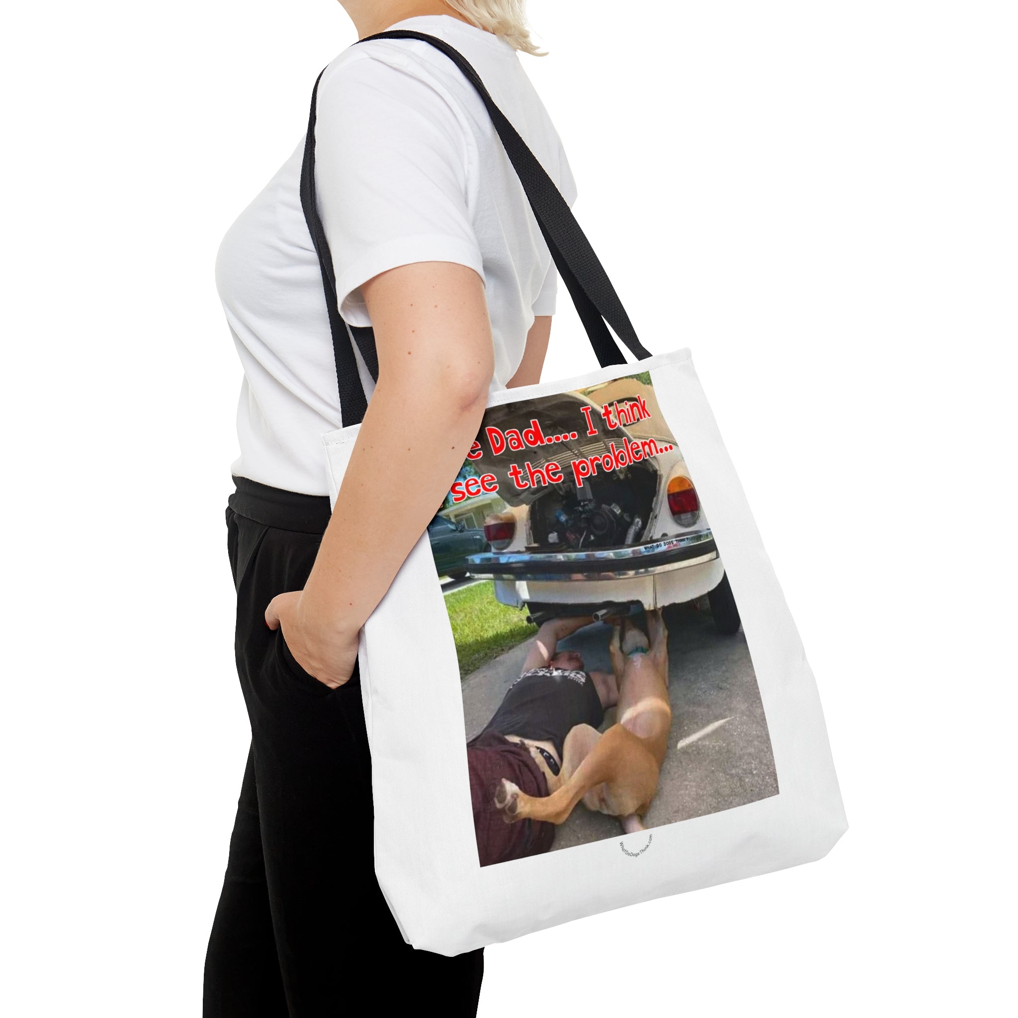 VW Helper White Tote Bag