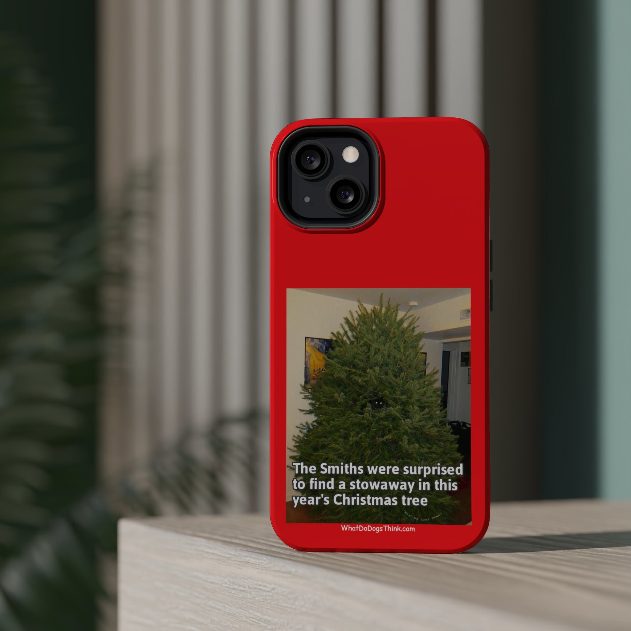 Stowaway Cat Red MagSafe Tough Case