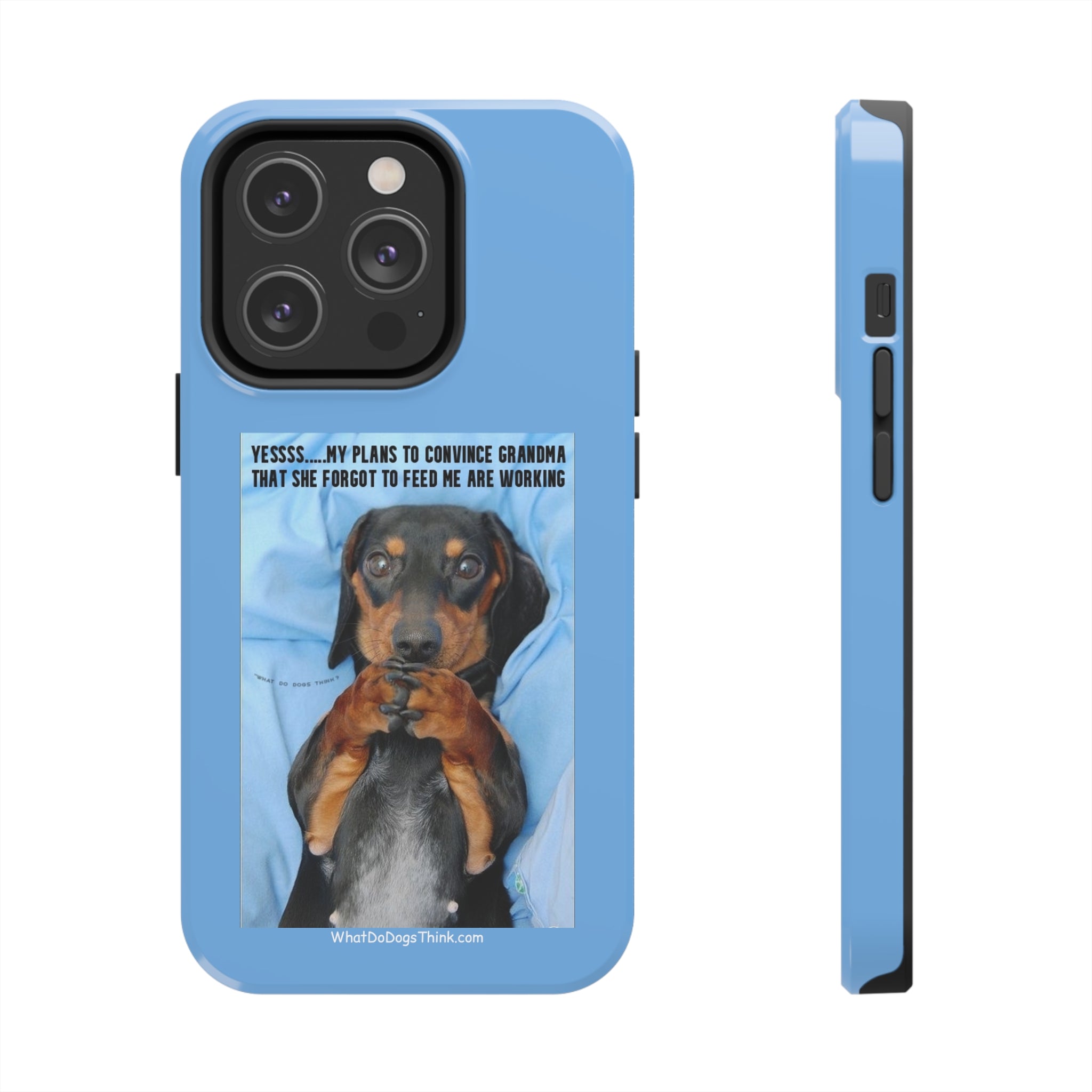 Grandma Blue Tough Phone Cases