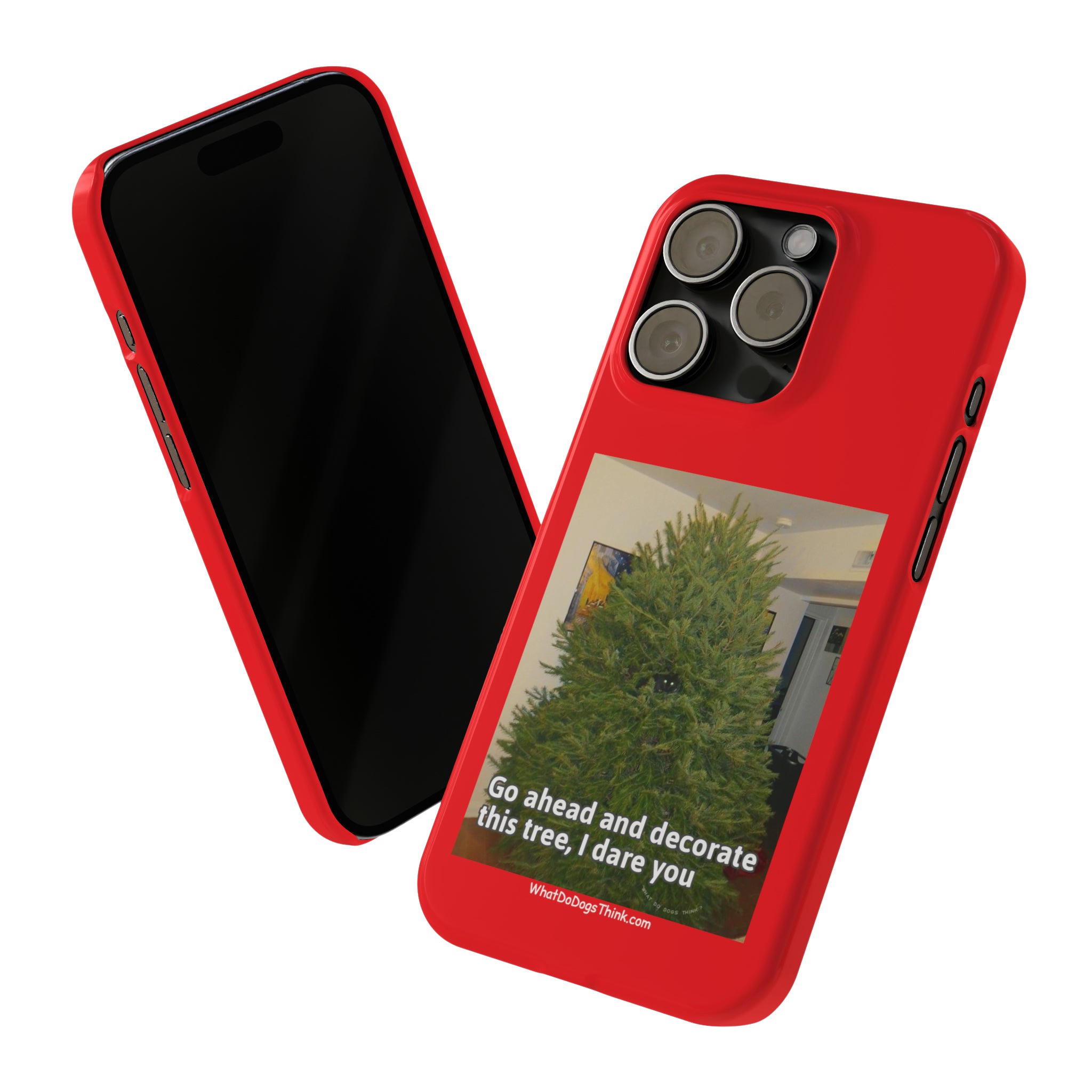 I Dare You Red Slim Phone Case