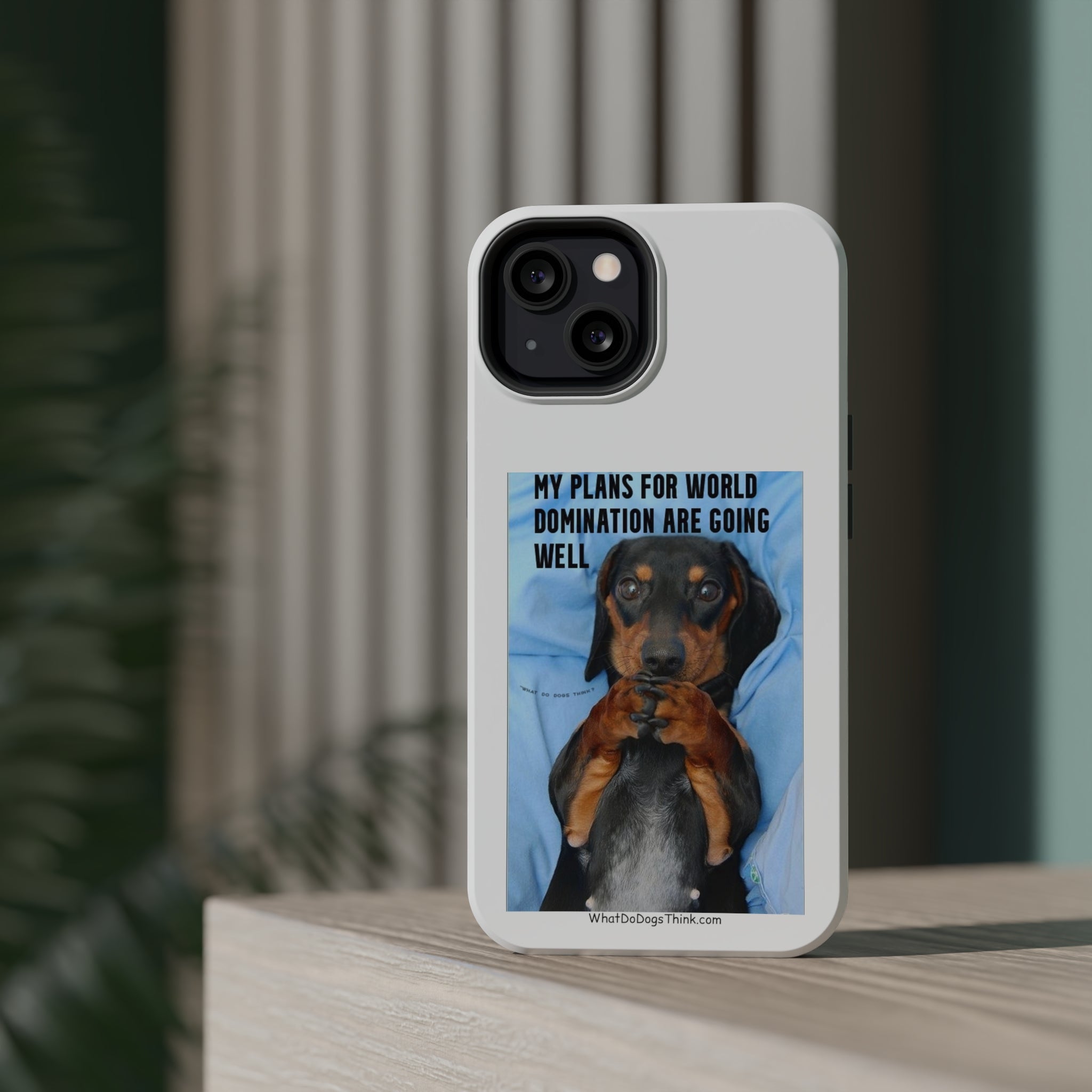 World Domination White MagSafe Tough Cases