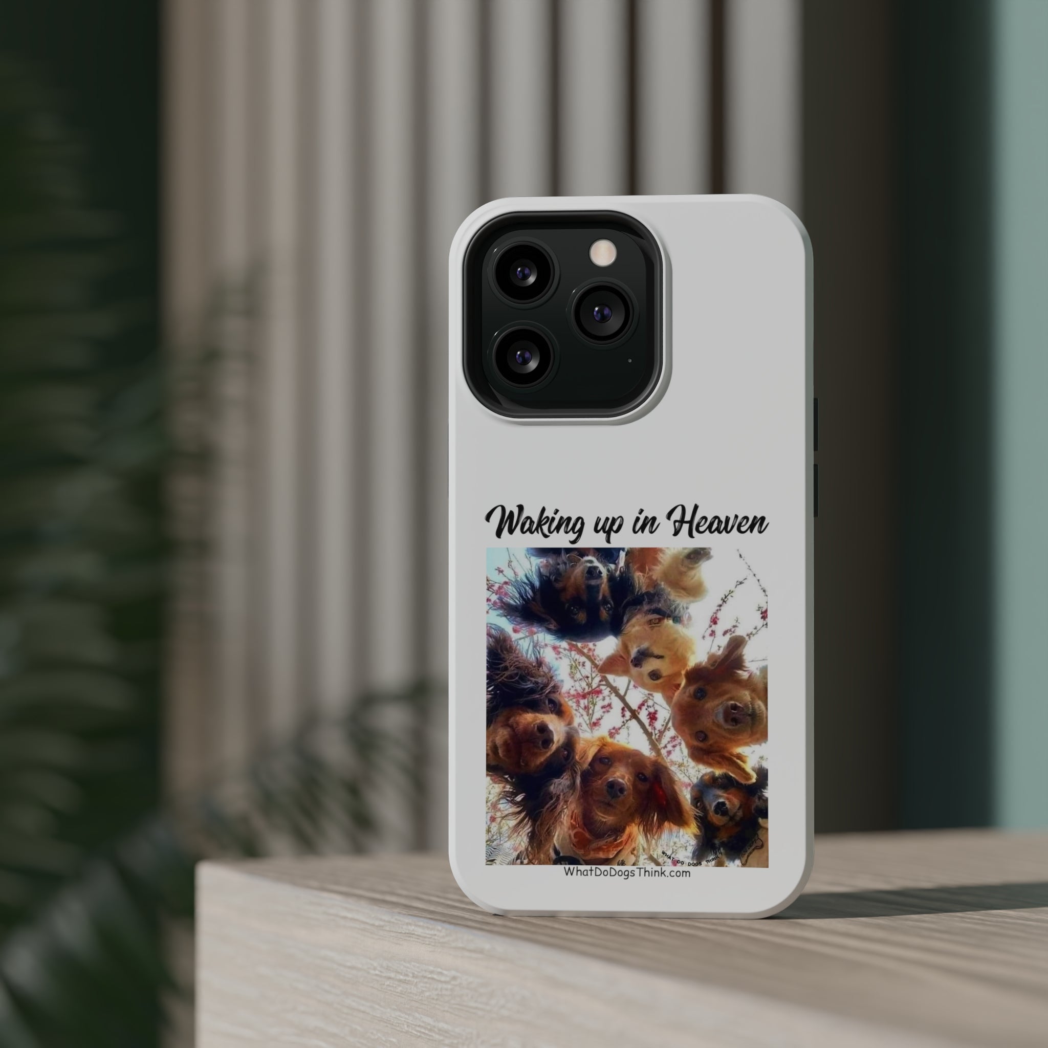 Waking Up In Heaven White MagSafe Tough Cases