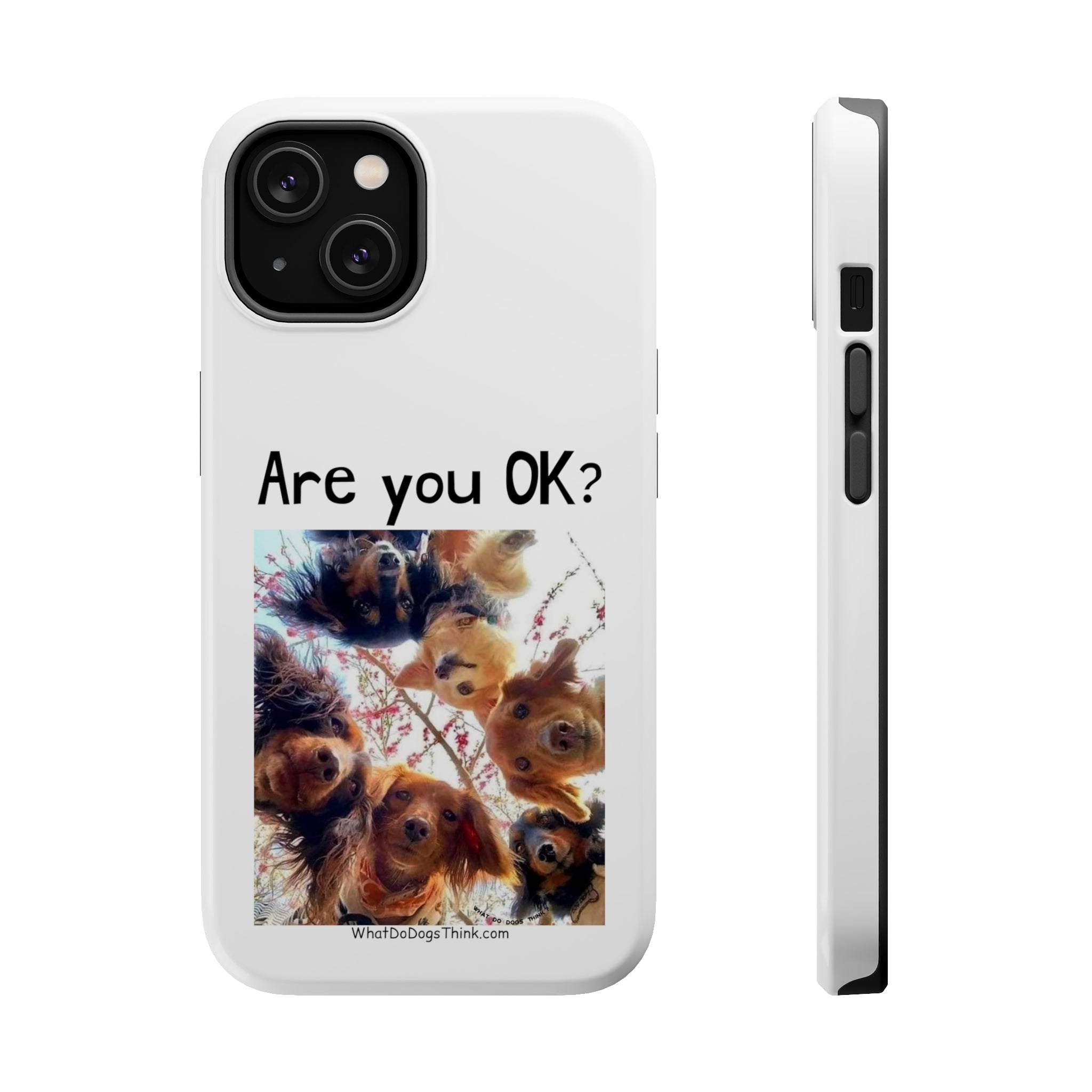 Are you OK? White MagSafe Tough Cases