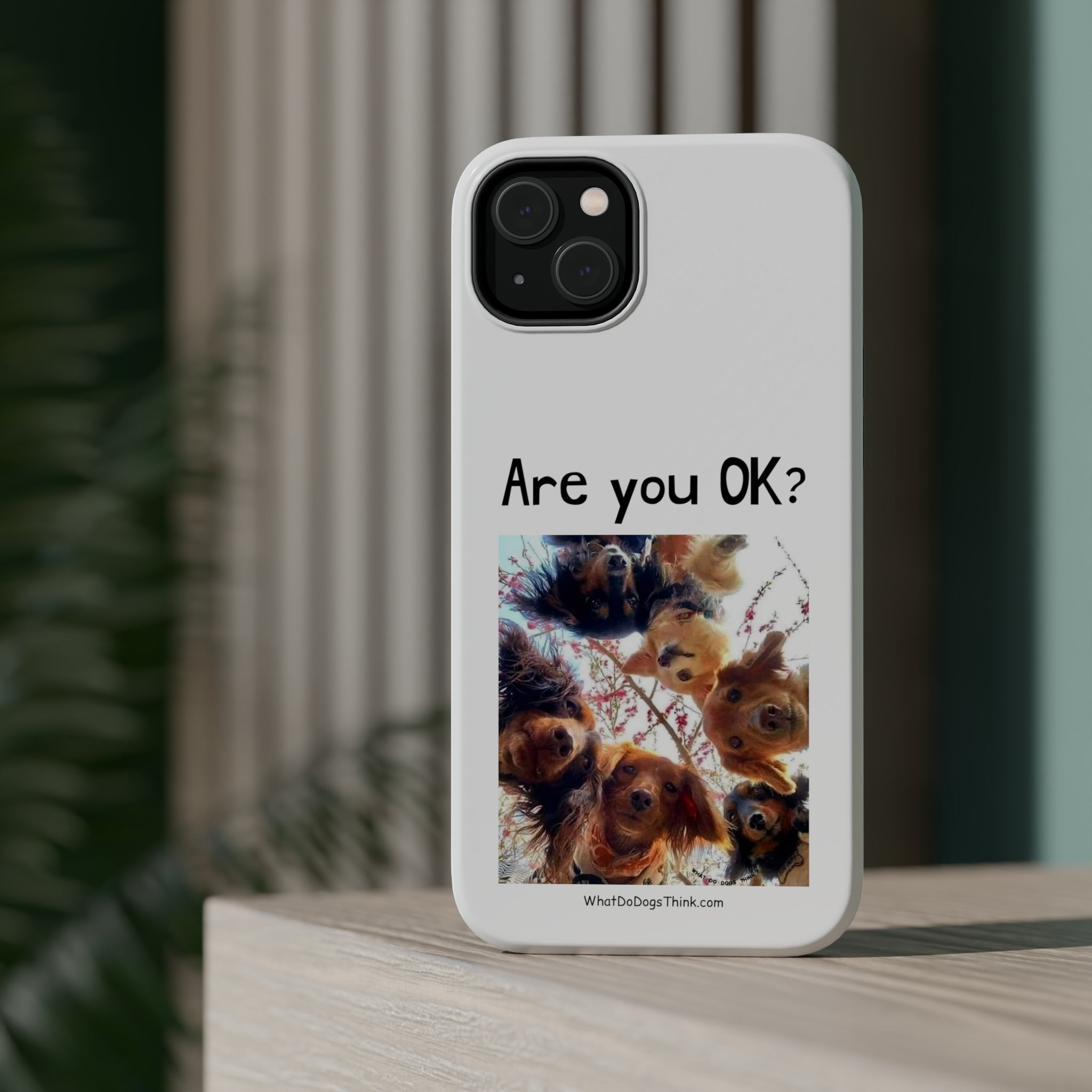 Are you OK? White MagSafe Tough Cases