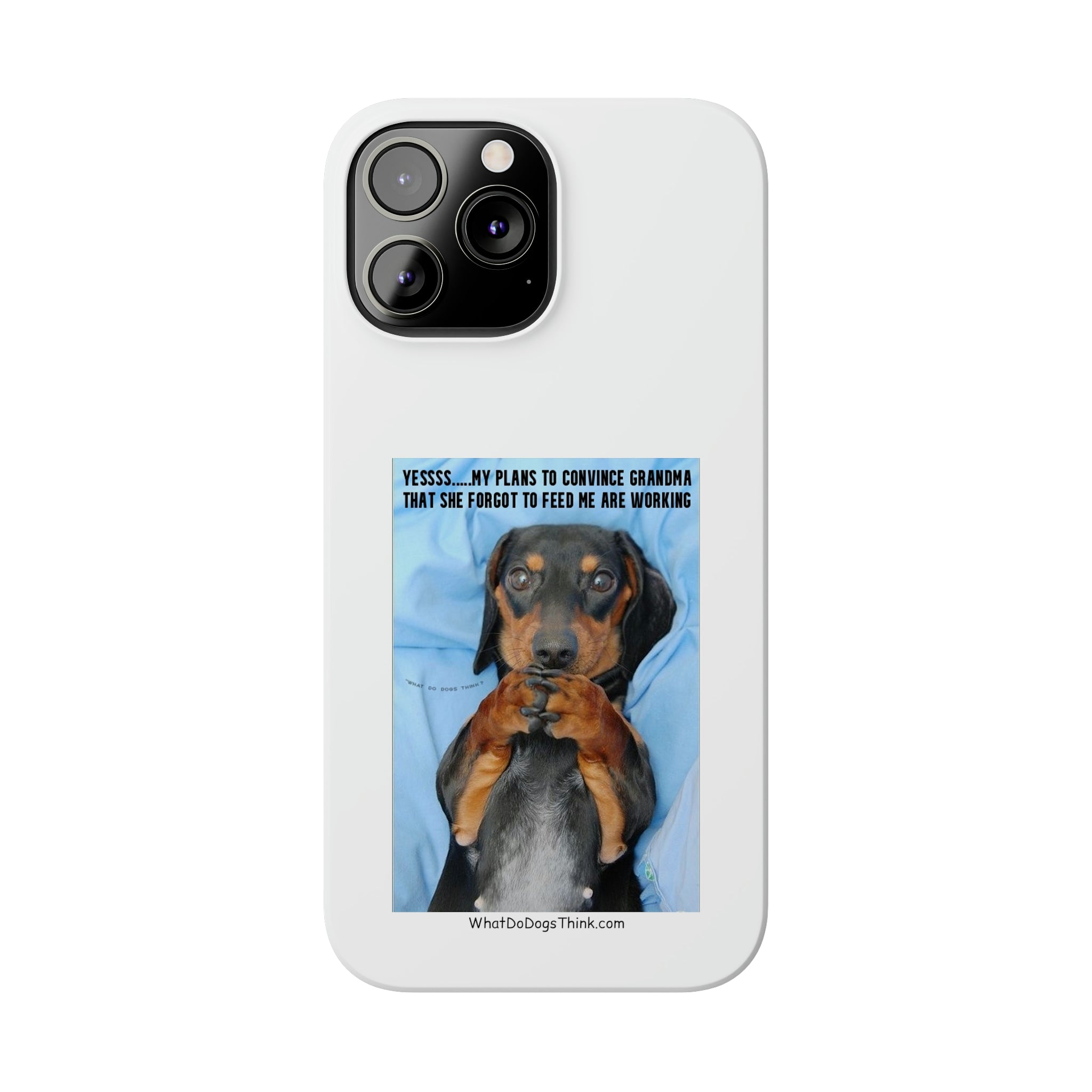 Grandma White Slim Phone Cases