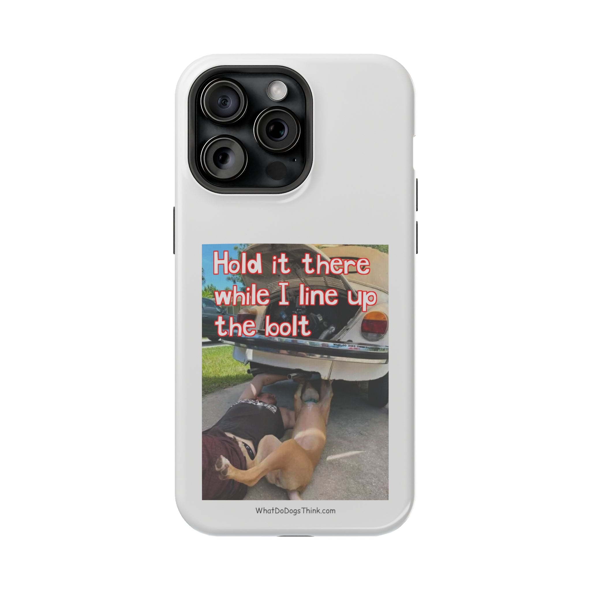 Hold It White MagSafe Tough Cases