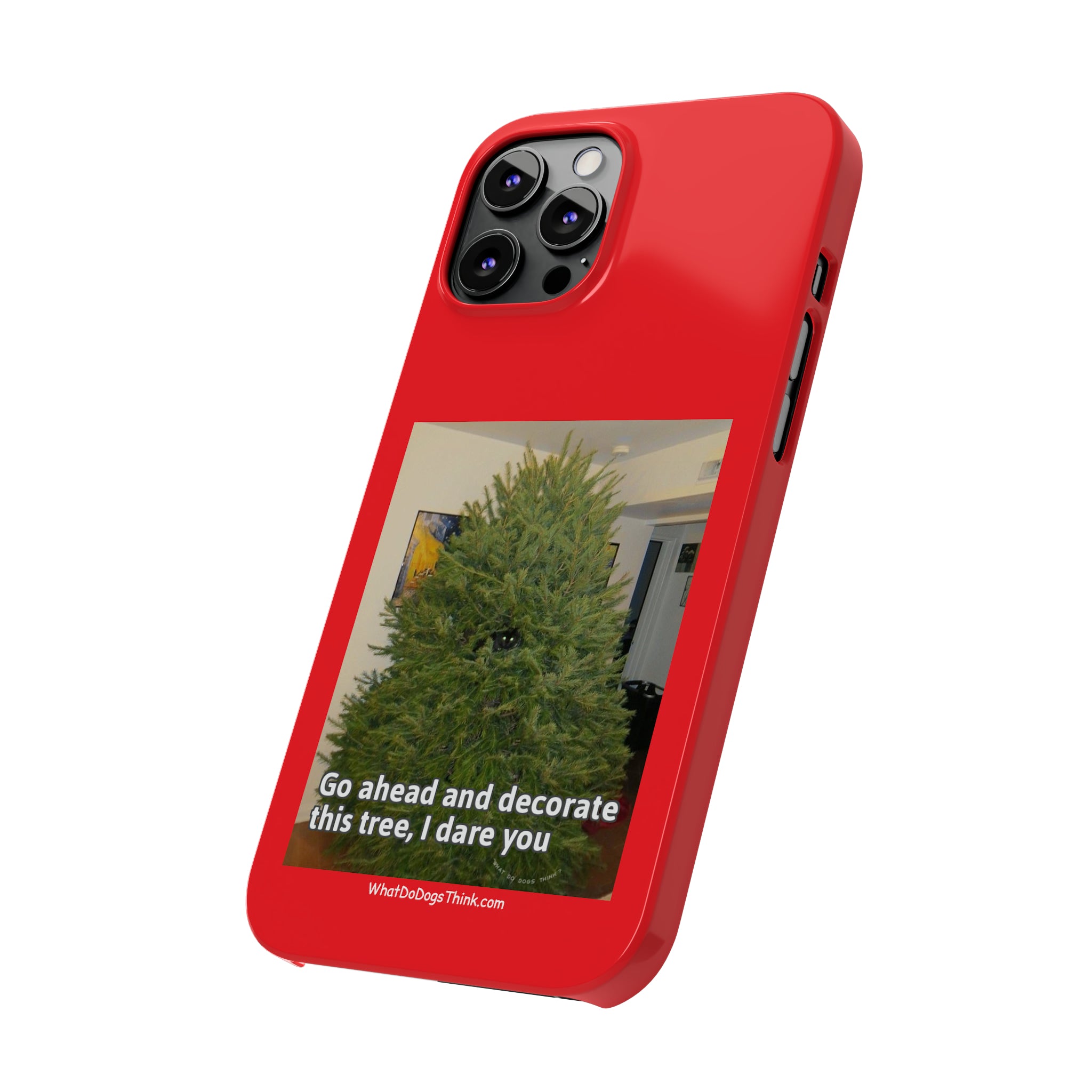 I Dare You Red Slim Phone Case