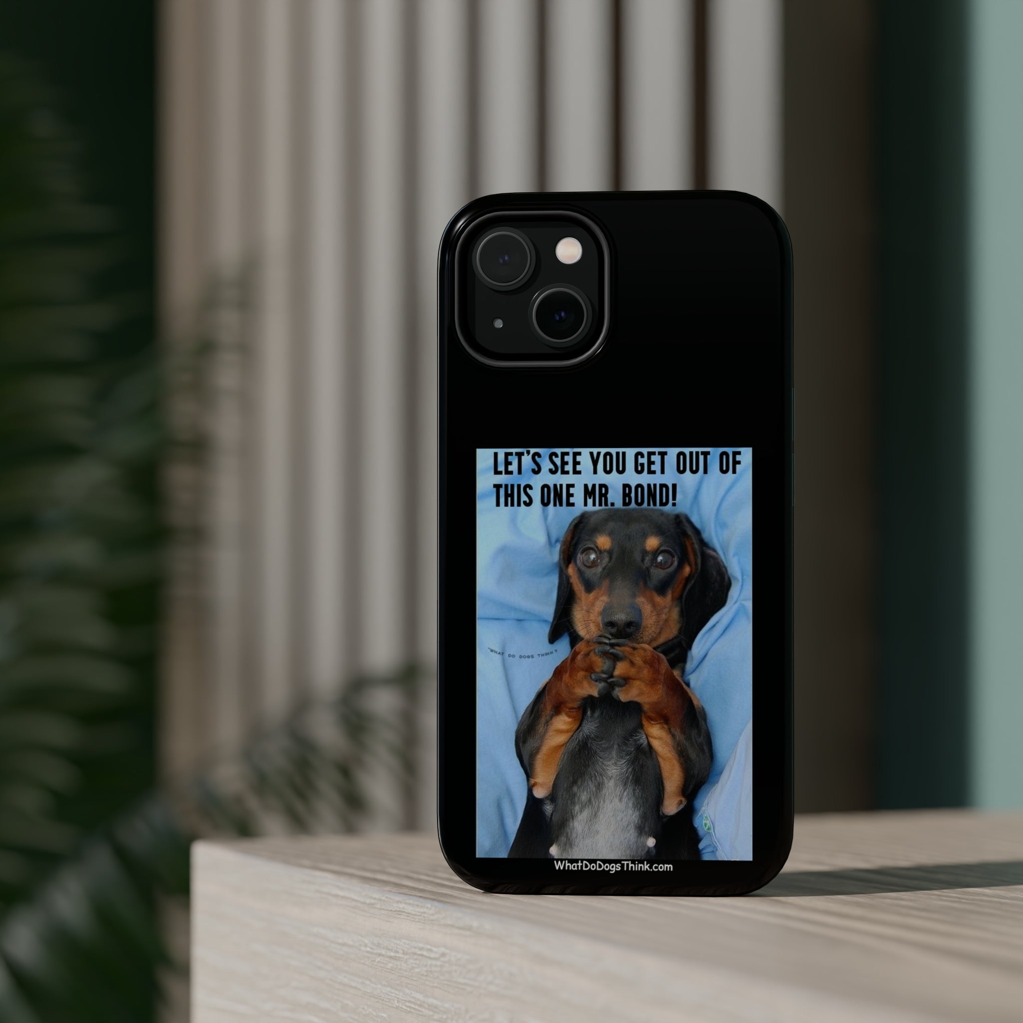 Mr. Bond Black MagSafe Tough Cases