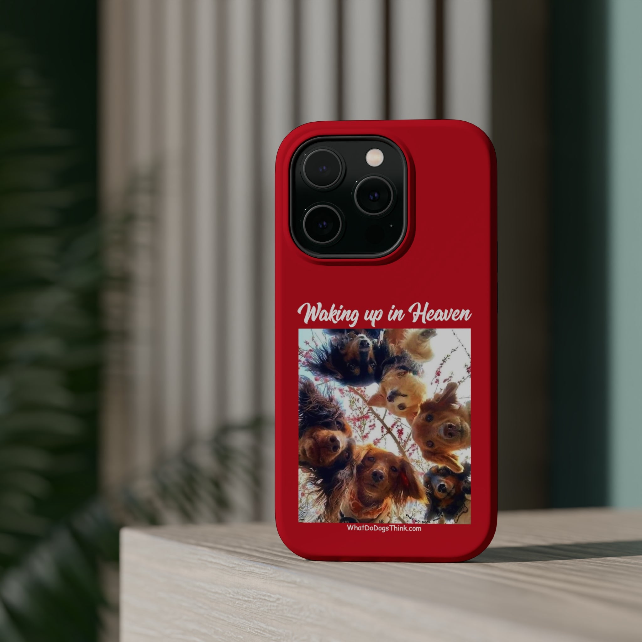 Waking Up In Heaven Red MagSafe Tough Cases