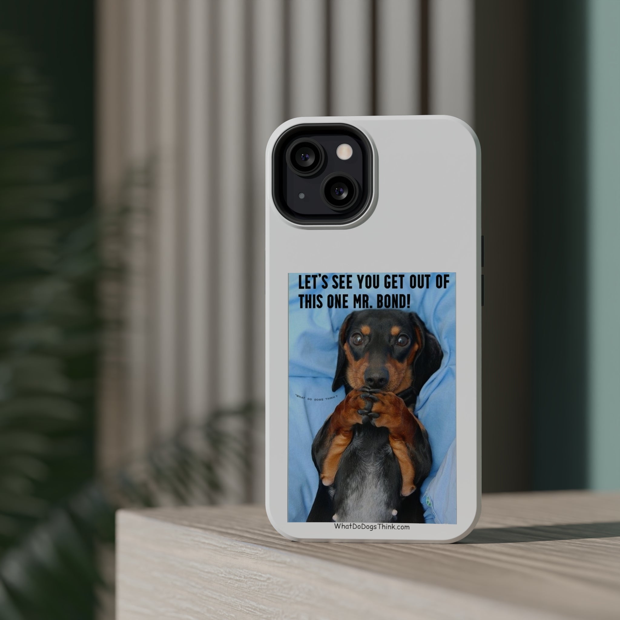 Mr. Bond White MagSafe Tough Cases