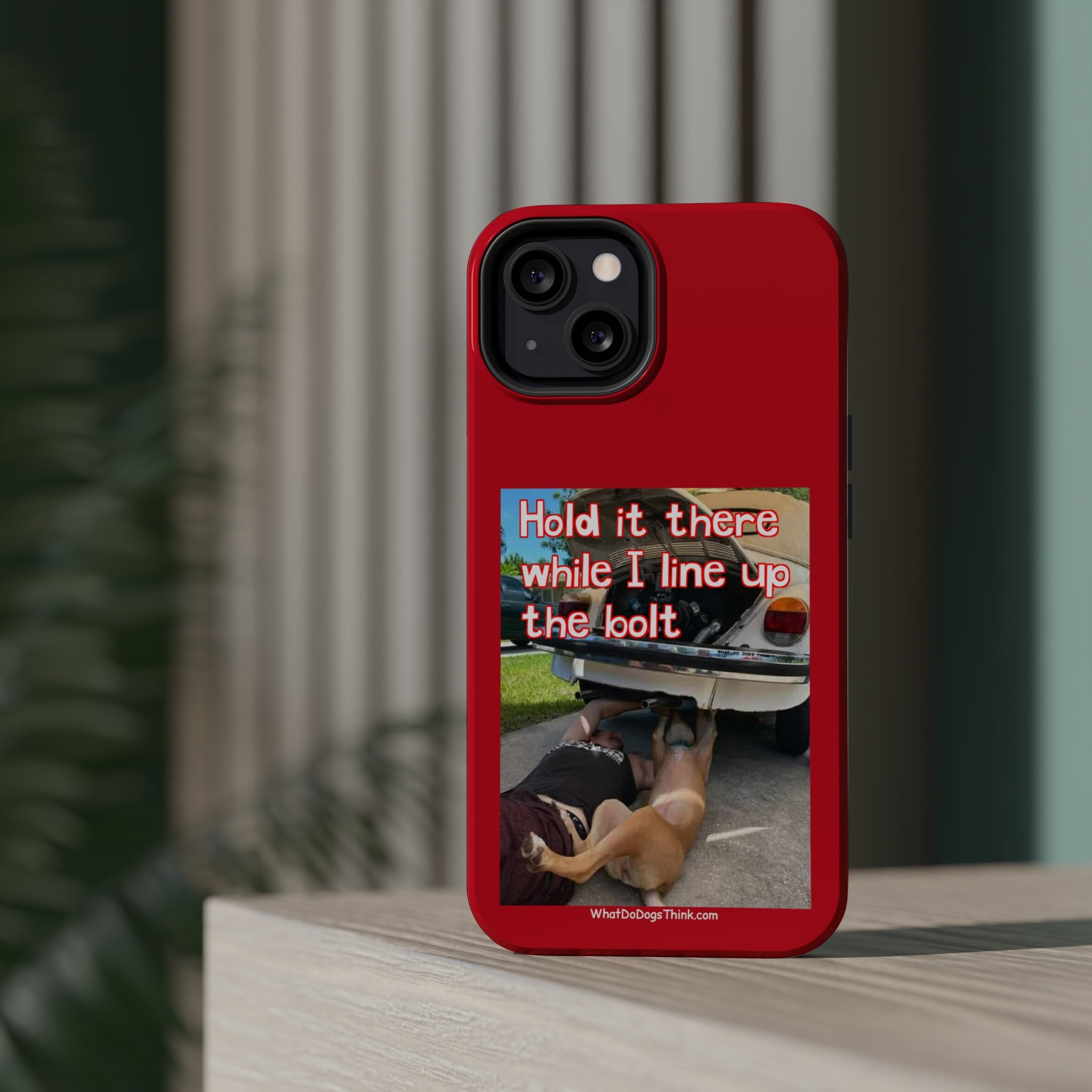 Hold It Red MagSafe Tough Cases