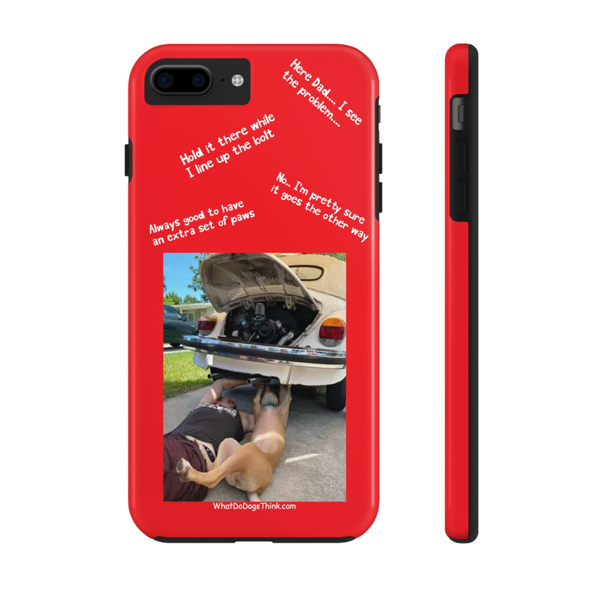 Bug Helper Compilation Red Tough Phone Cases
