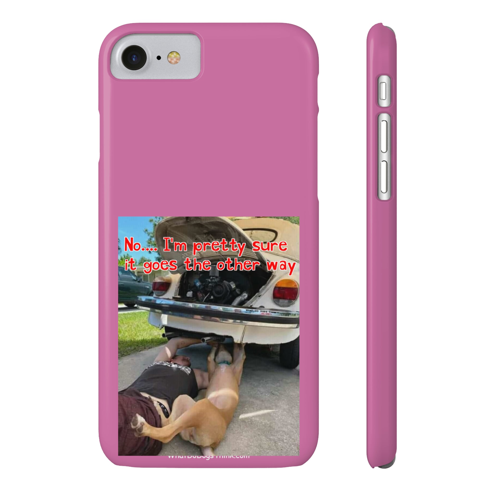 Other Way Pink Slim Phone Cases