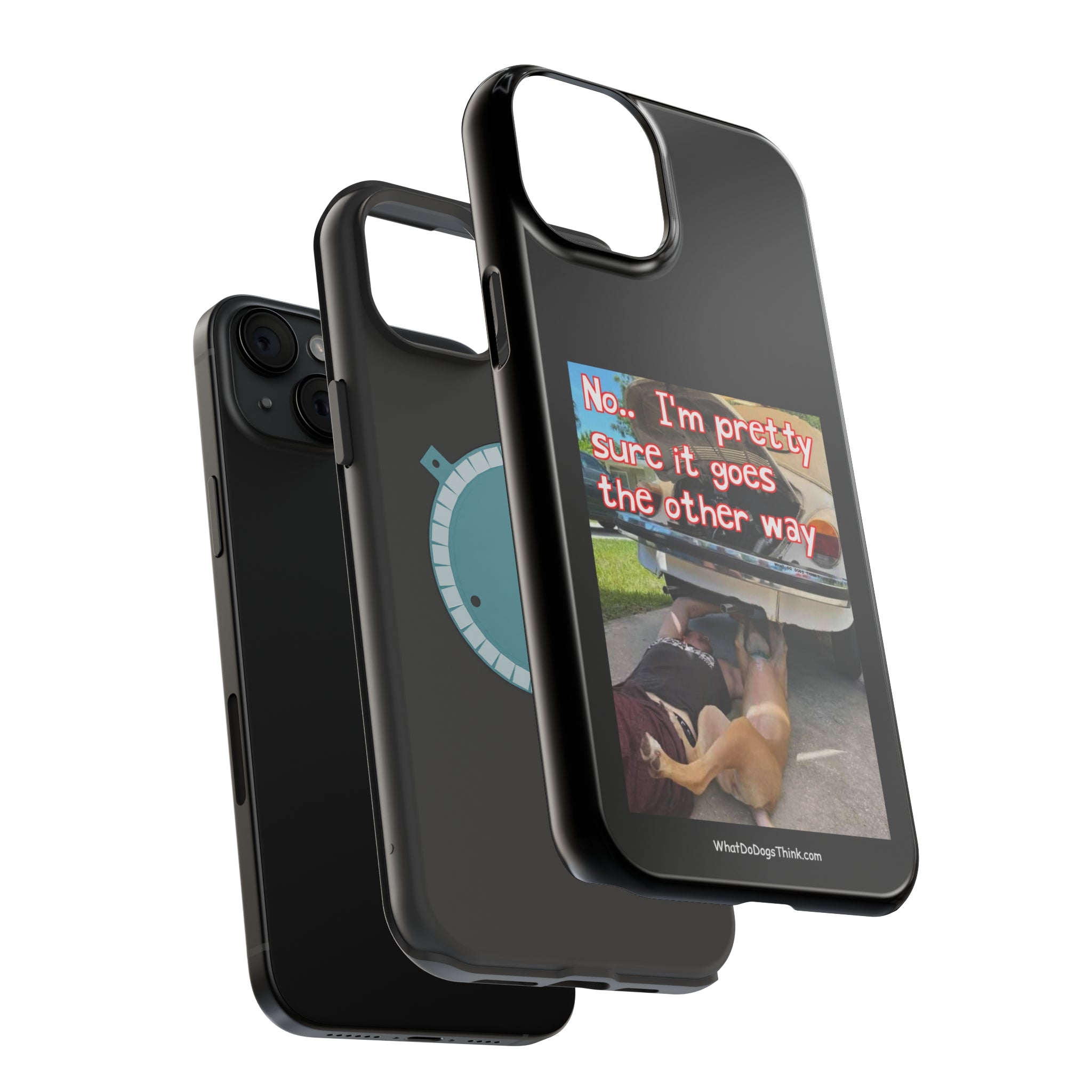 Other Way Black MagSafe Tough Cases