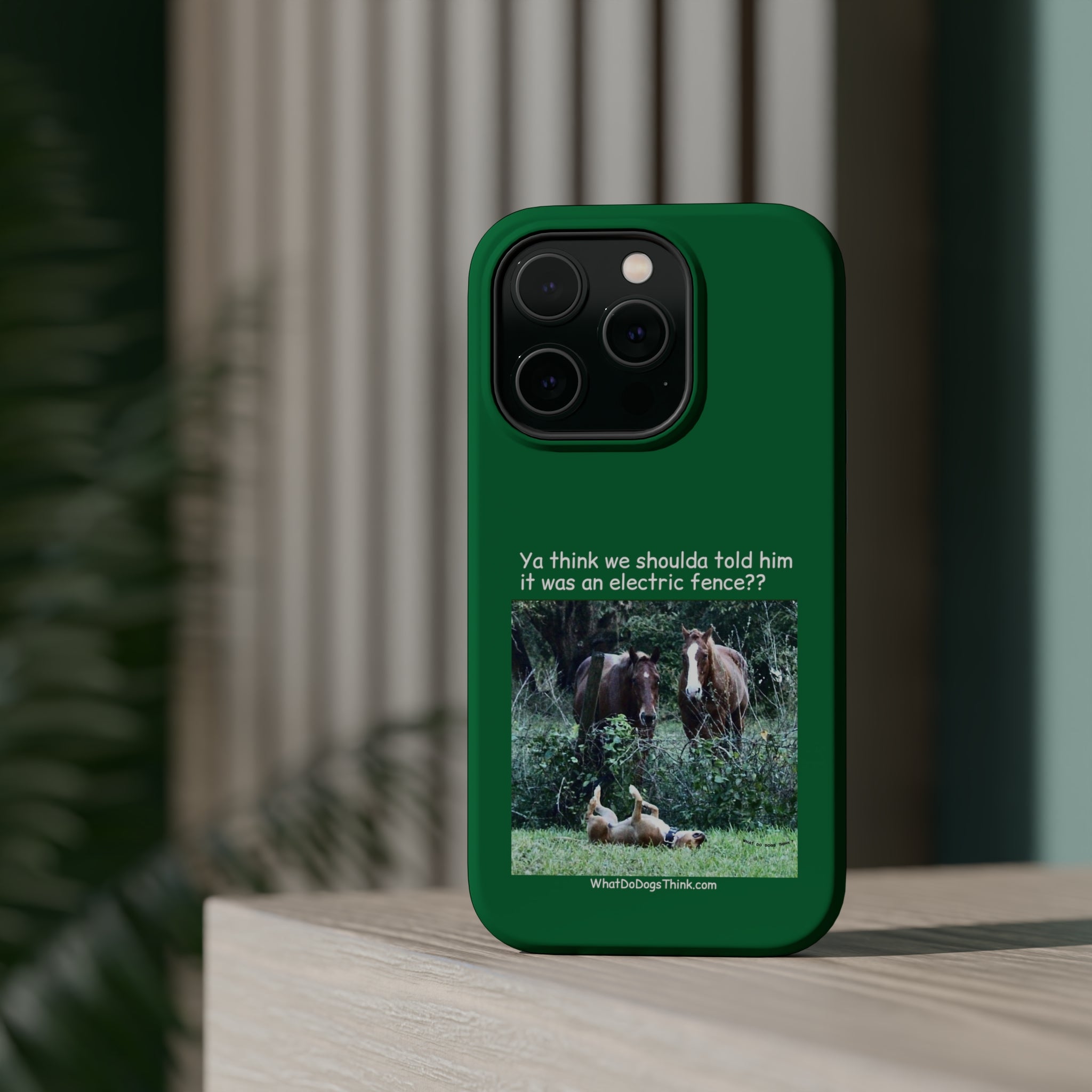 Electric Fence Green MagSafe Tough Cases