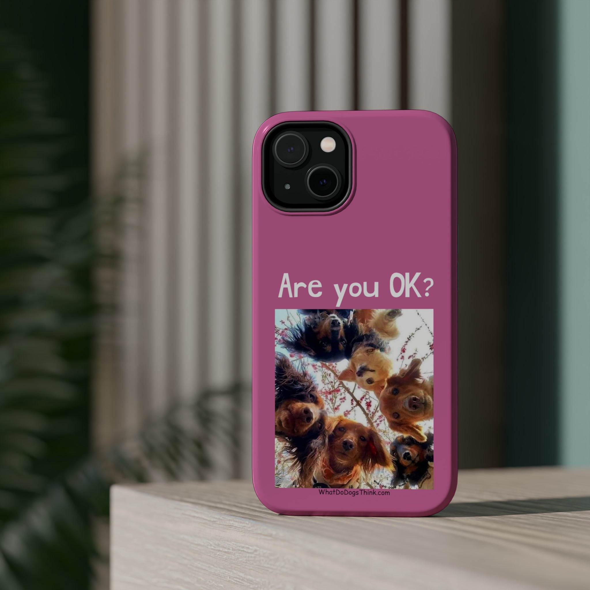 Are you OK? Pink Mag Safe Tough Cases