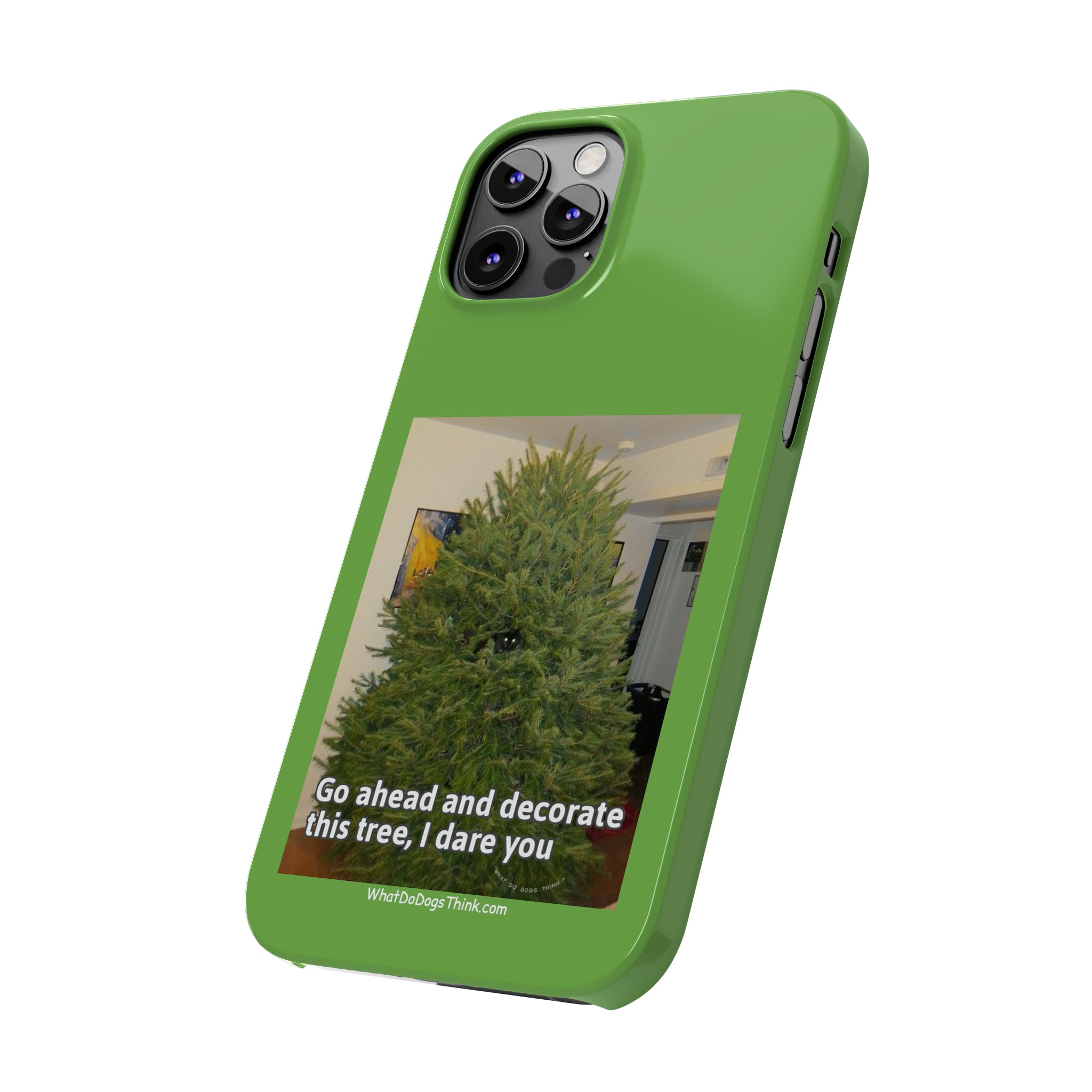 I Dare You Green Slim Phone Case