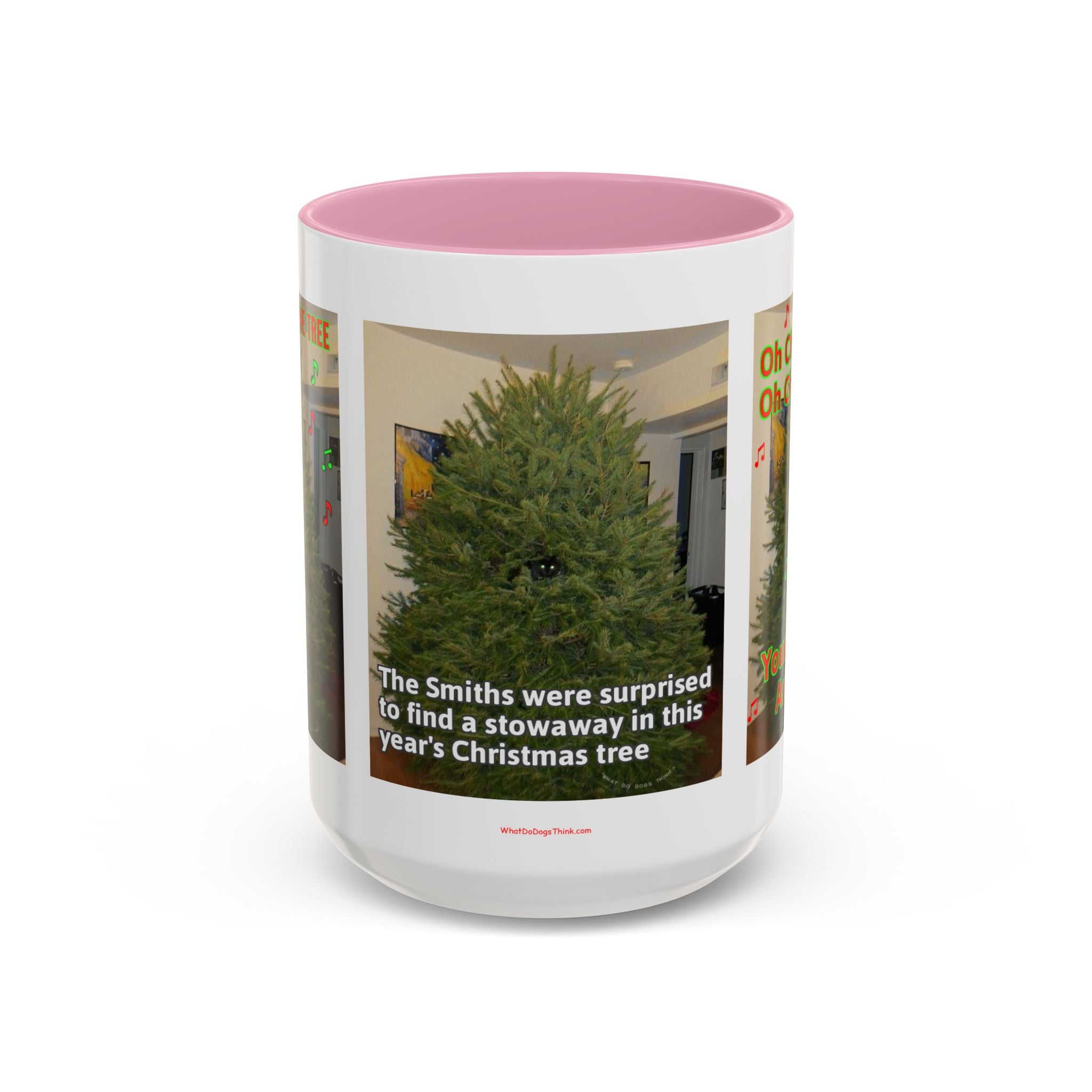 Christmas Tree Cat Mug