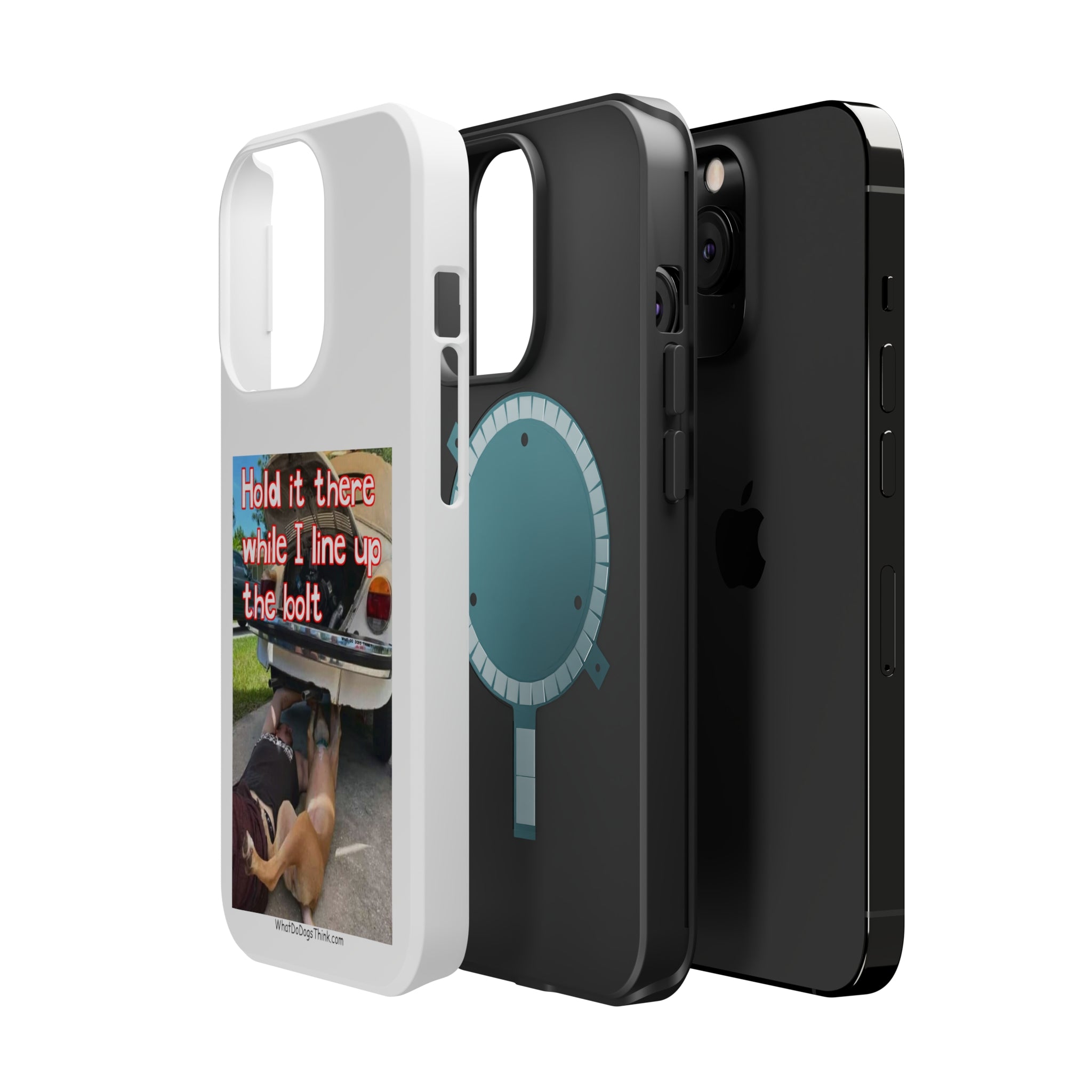 Hold It White MagSafe Tough Cases