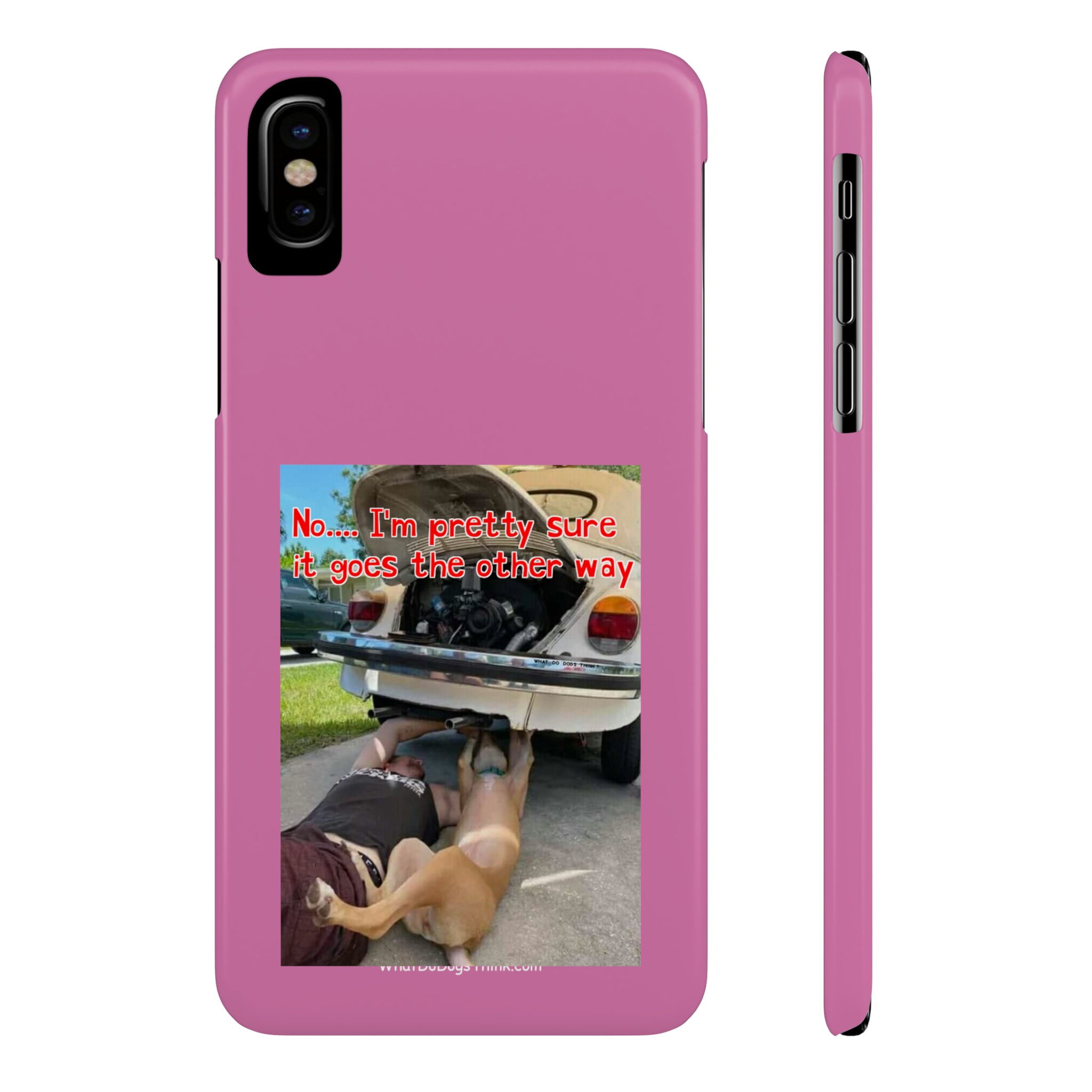 Other Way Pink Slim Phone Cases