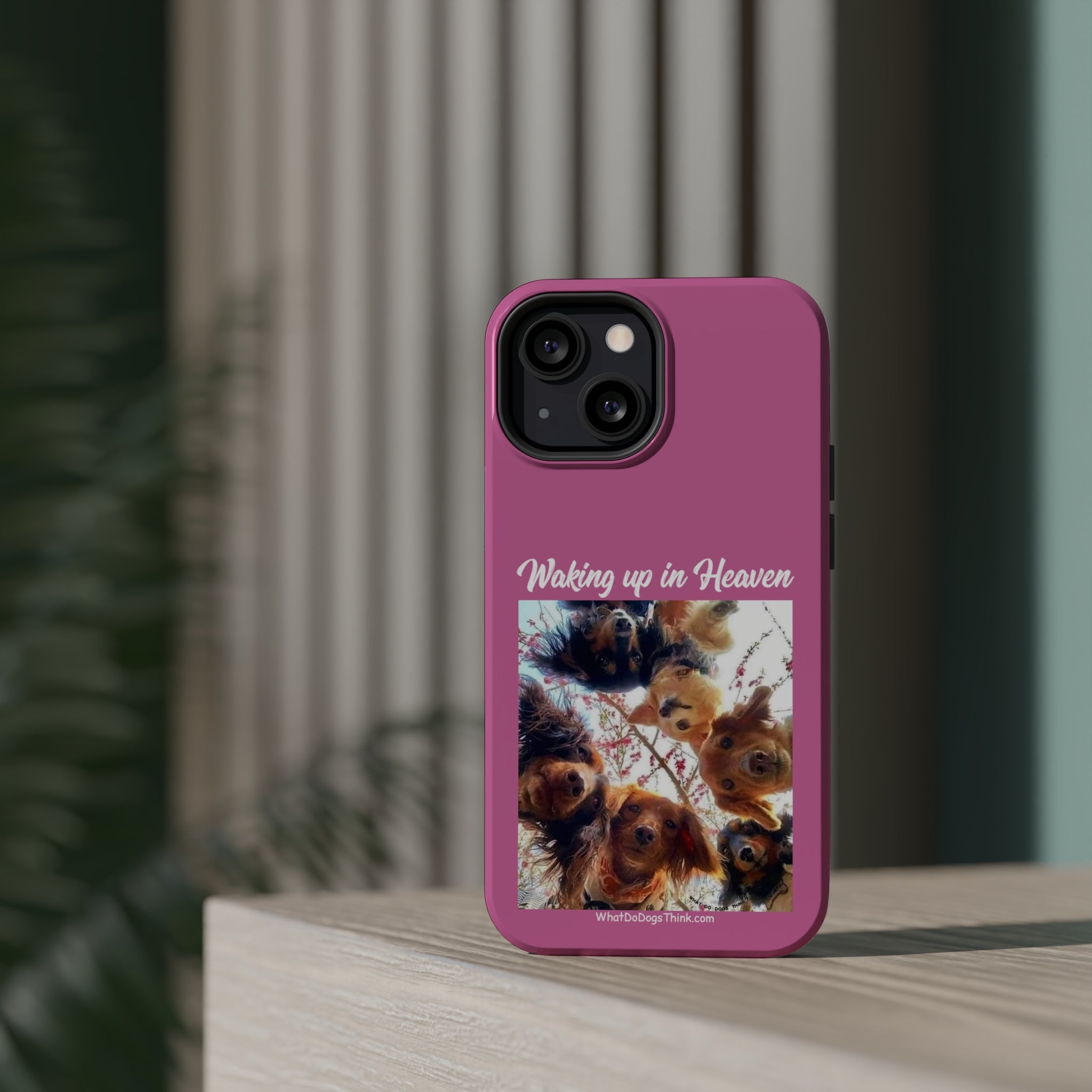 Waking Up In Heaven Pink MagSafe Tough Cases