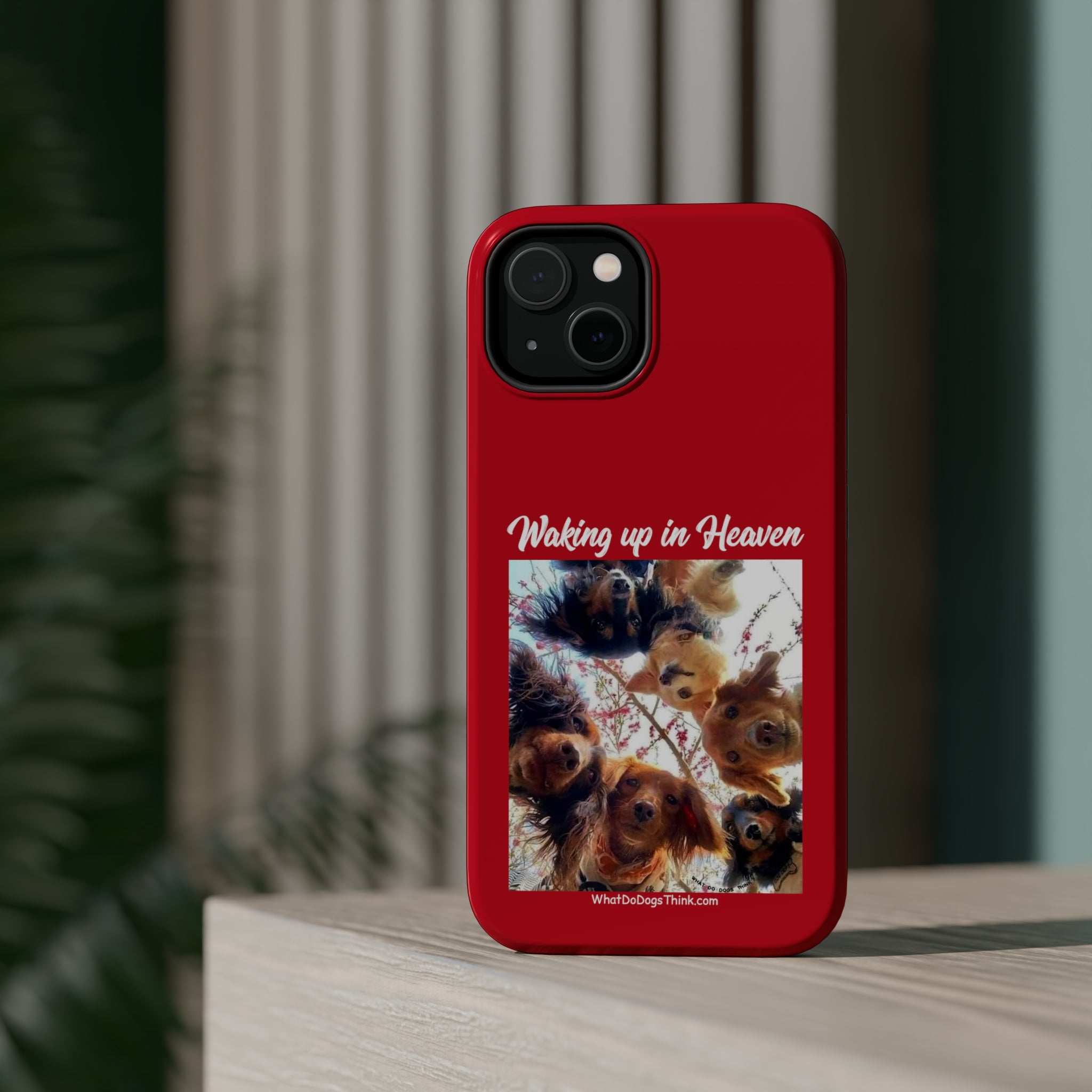 Waking Up In Heaven Red MagSafe Tough Cases